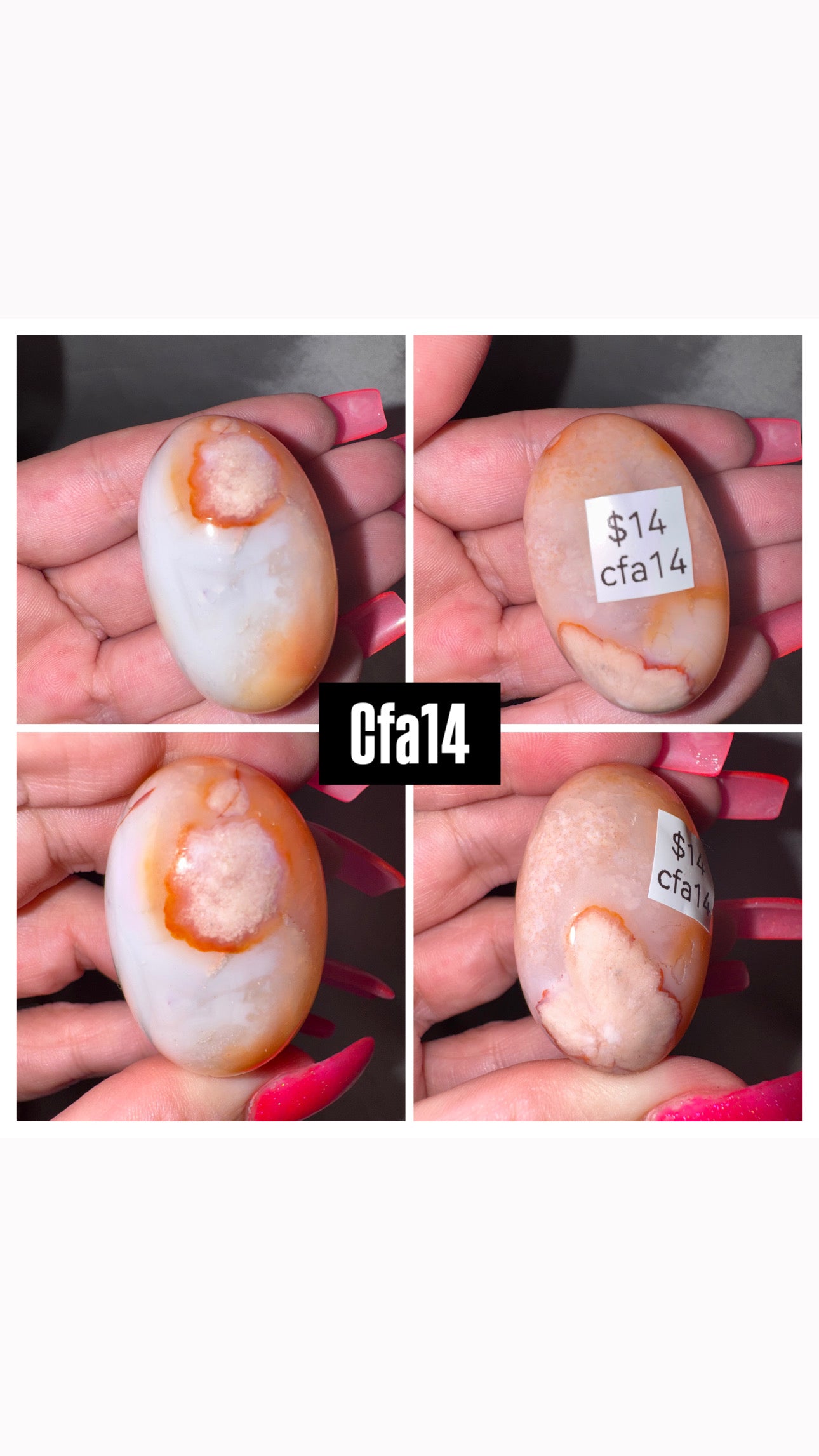 Carnelian Flower Agate Shiva