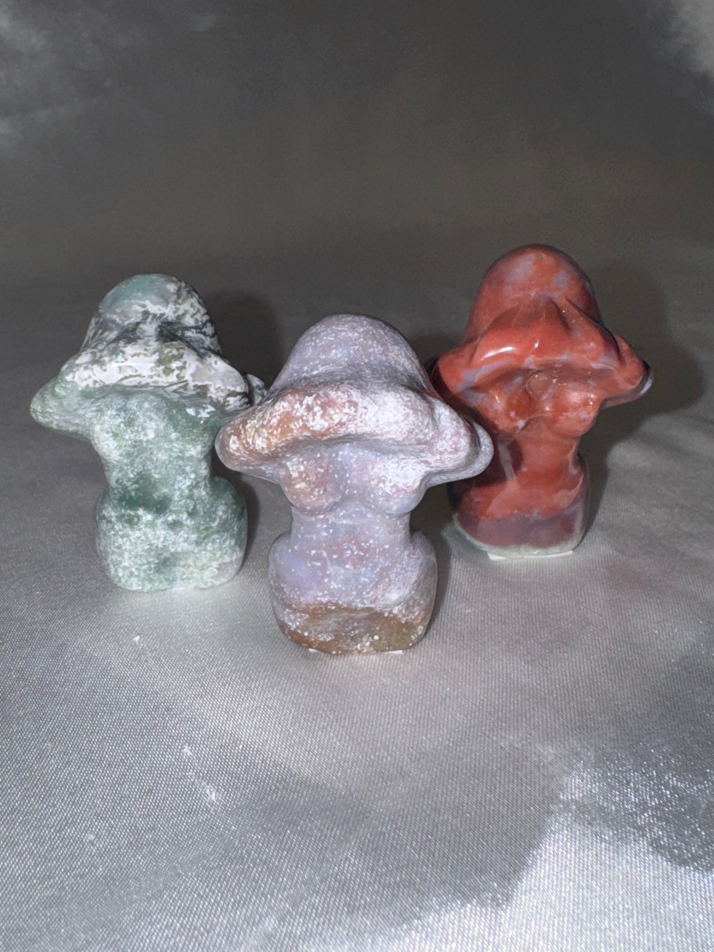 Ocean Jasper Mushroom Goddess