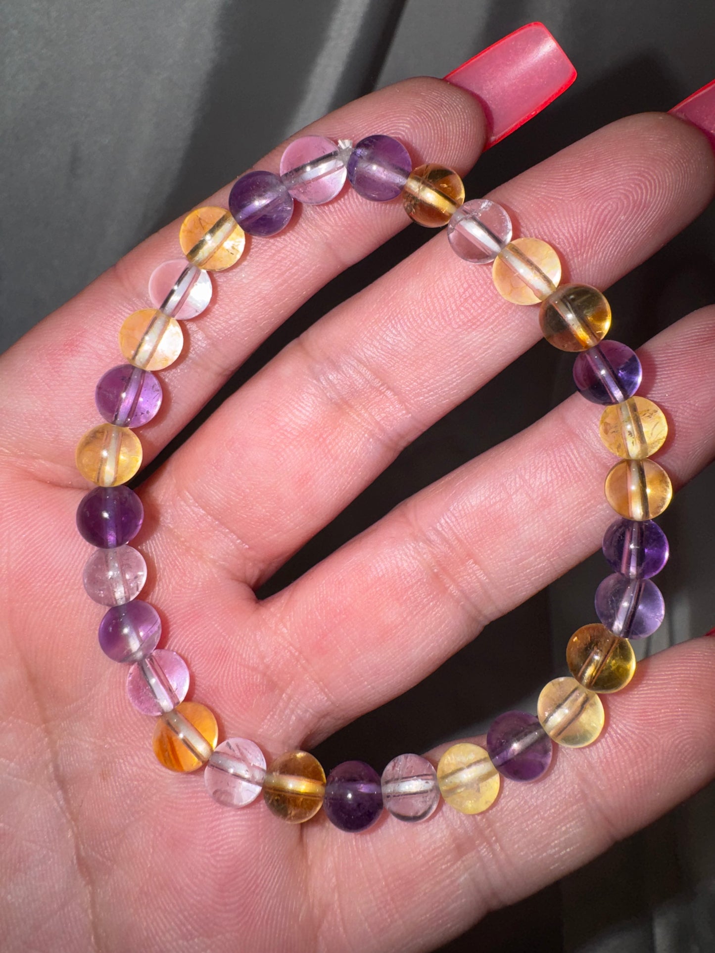 Ametrine AAA 6mm Bracelet (last one!)