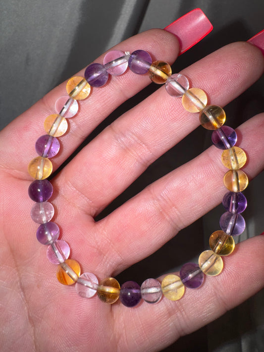 Ametrine AAA 6mm Bracelet (last one!)