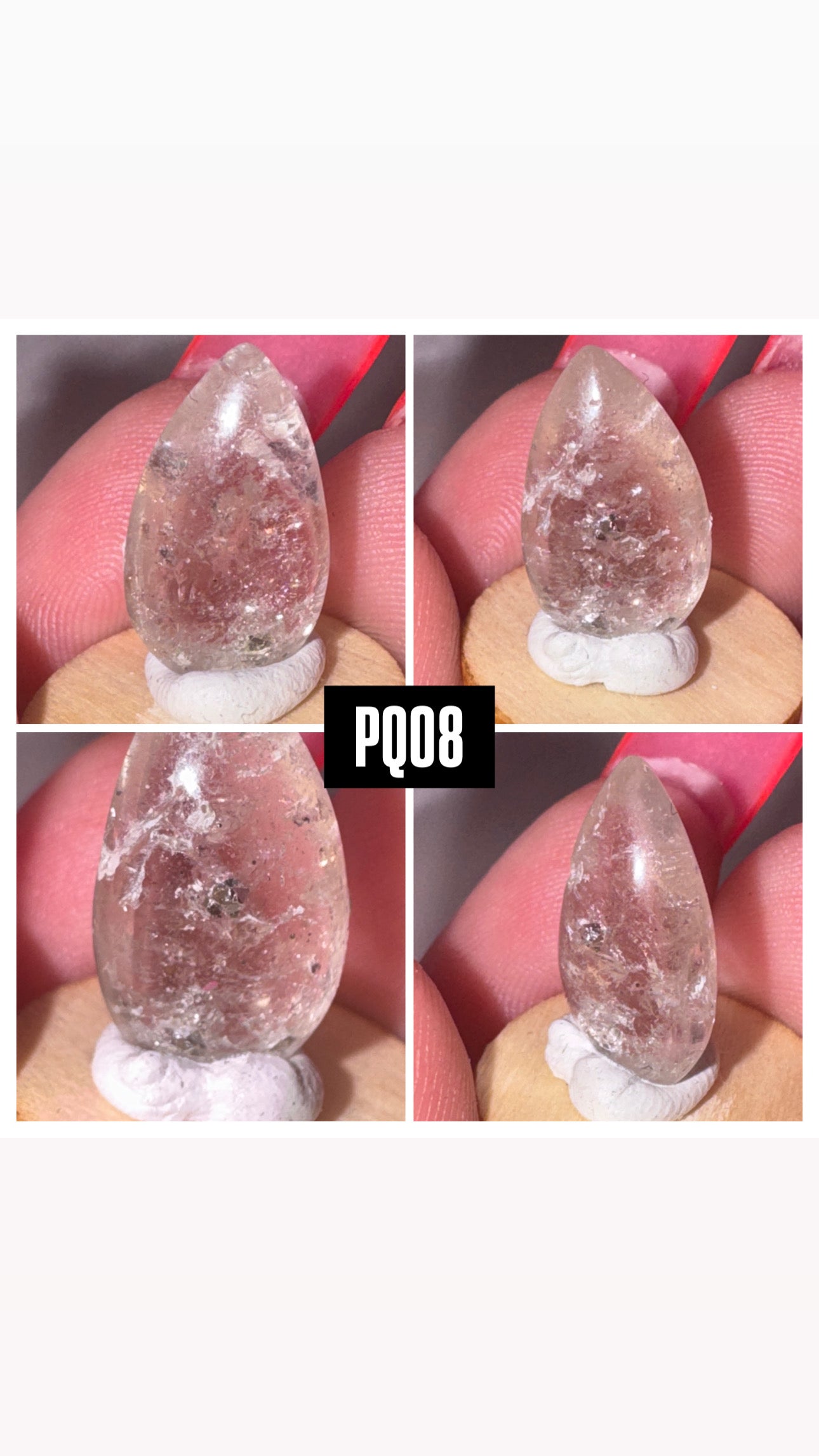 Pyrite include Quartz Rare