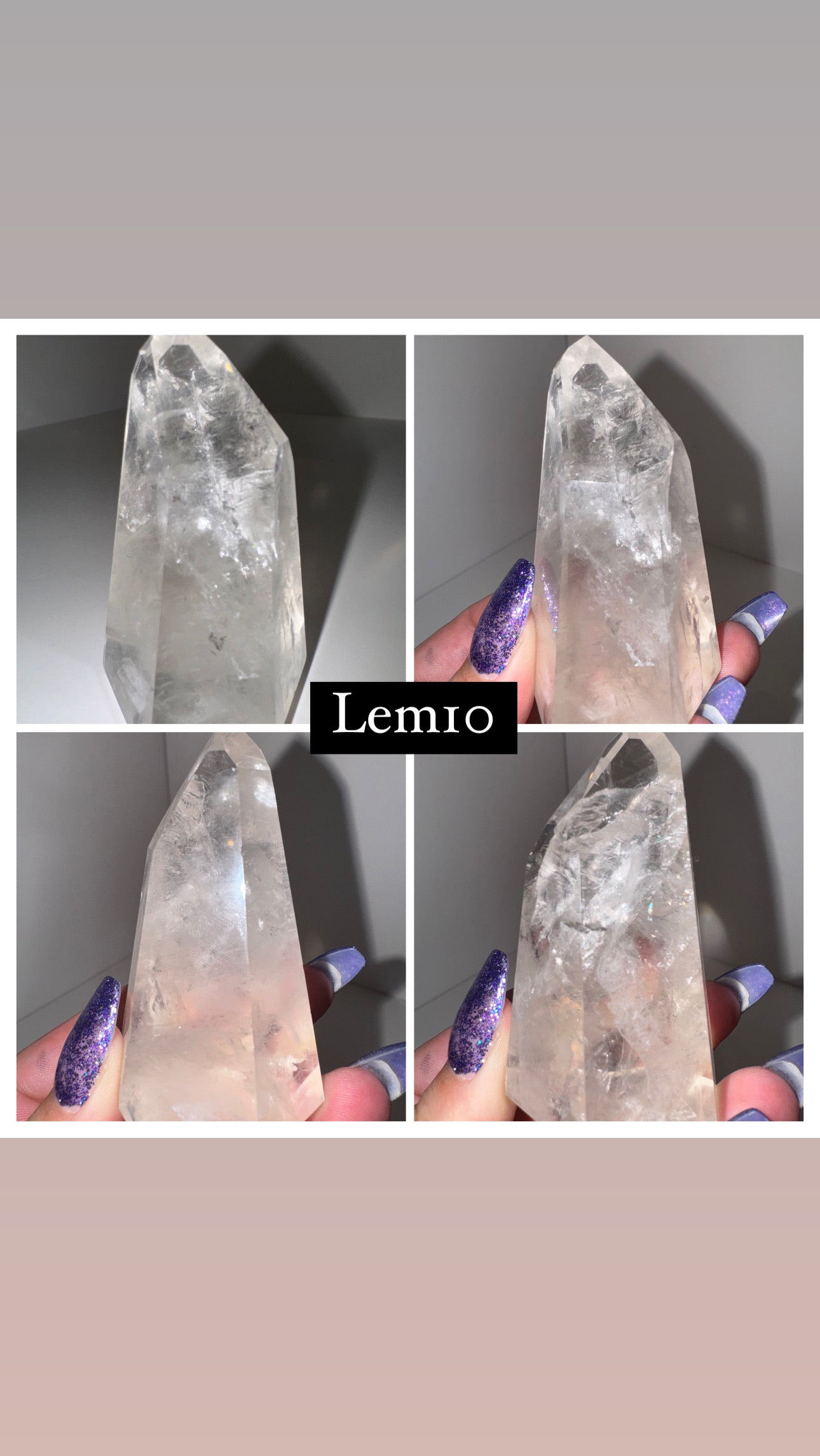 Lemurian AAA Polished Tower