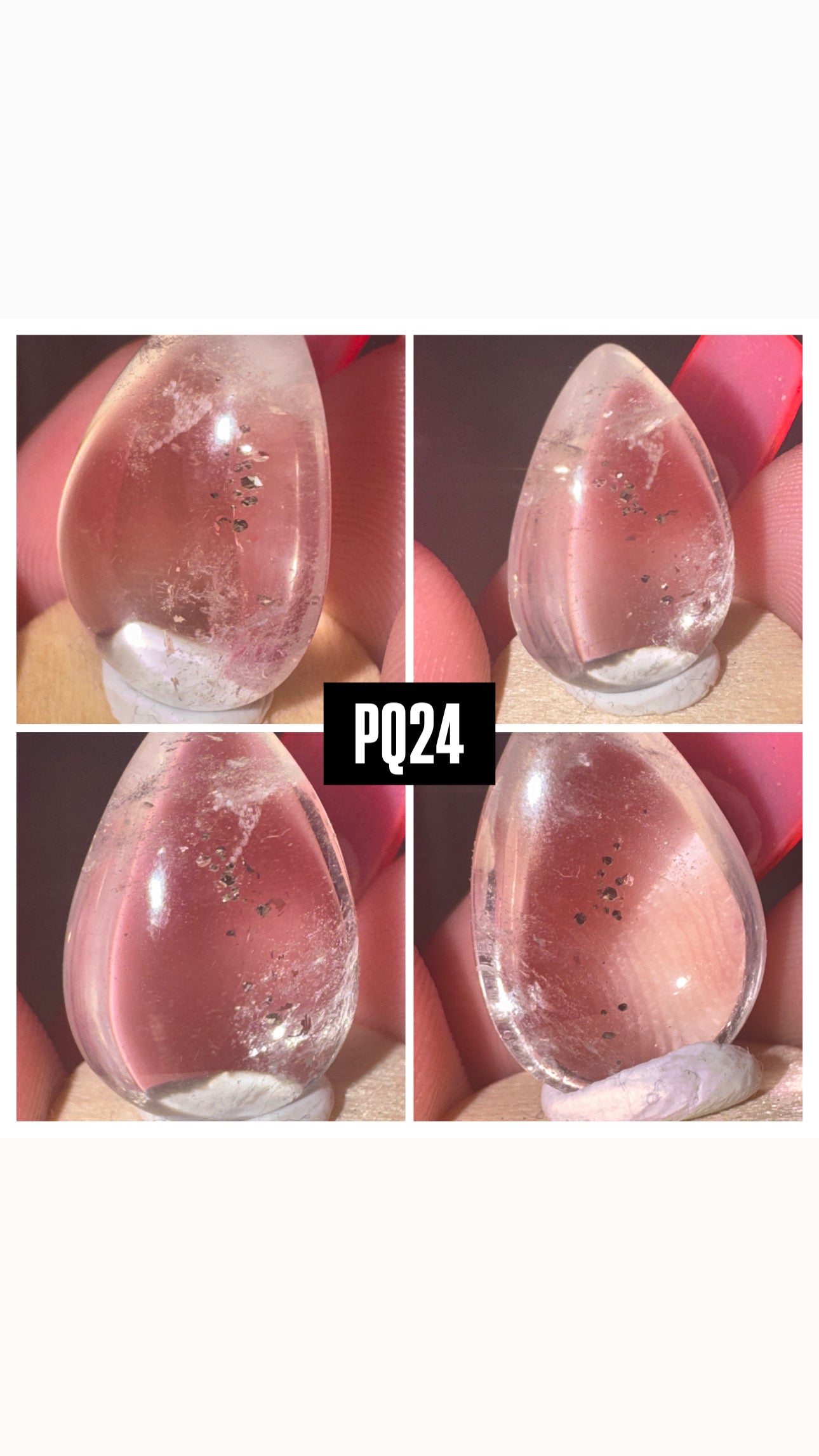 Pyrite include Quartz Rare