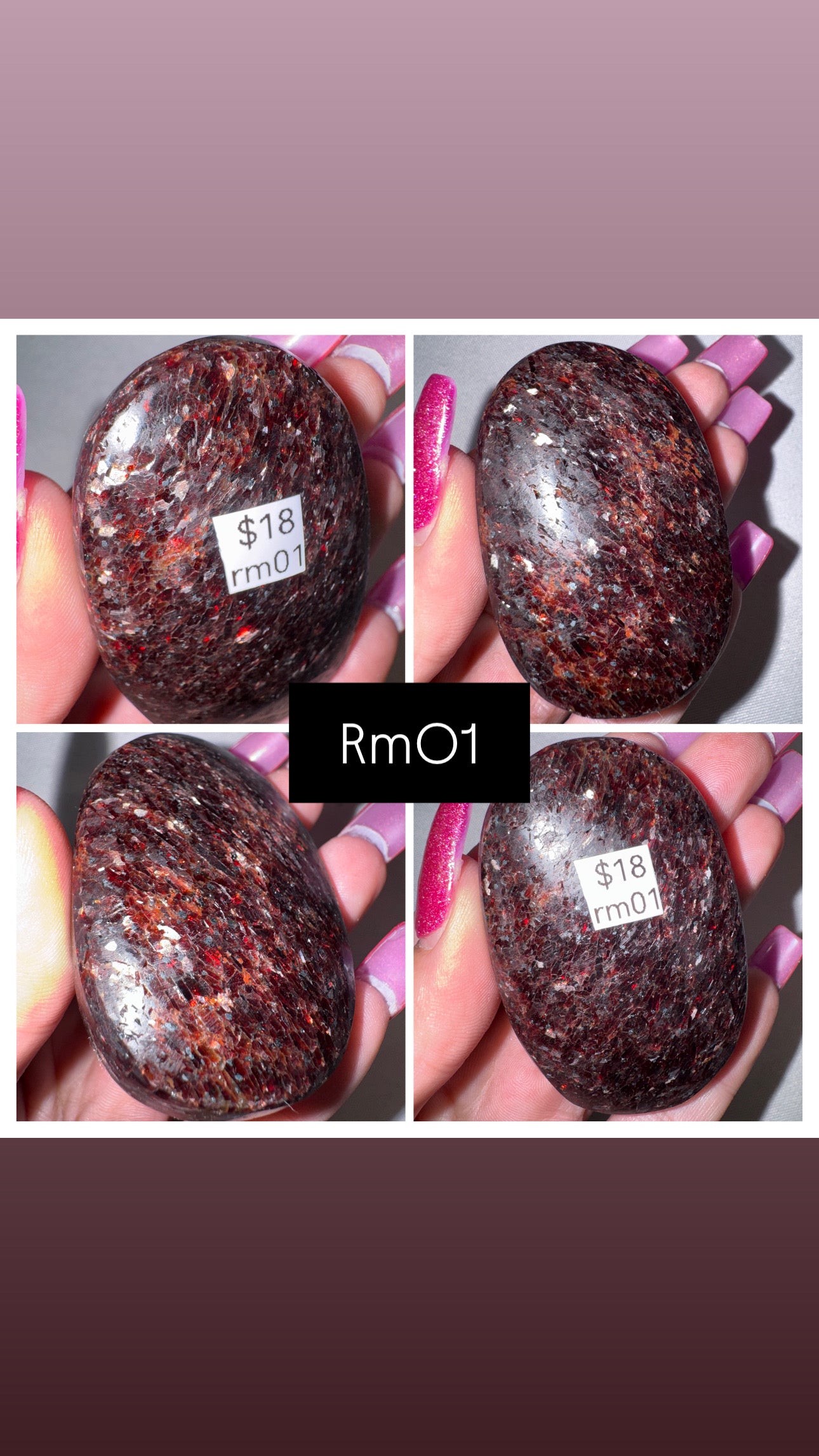 Red Mica Palmstone
