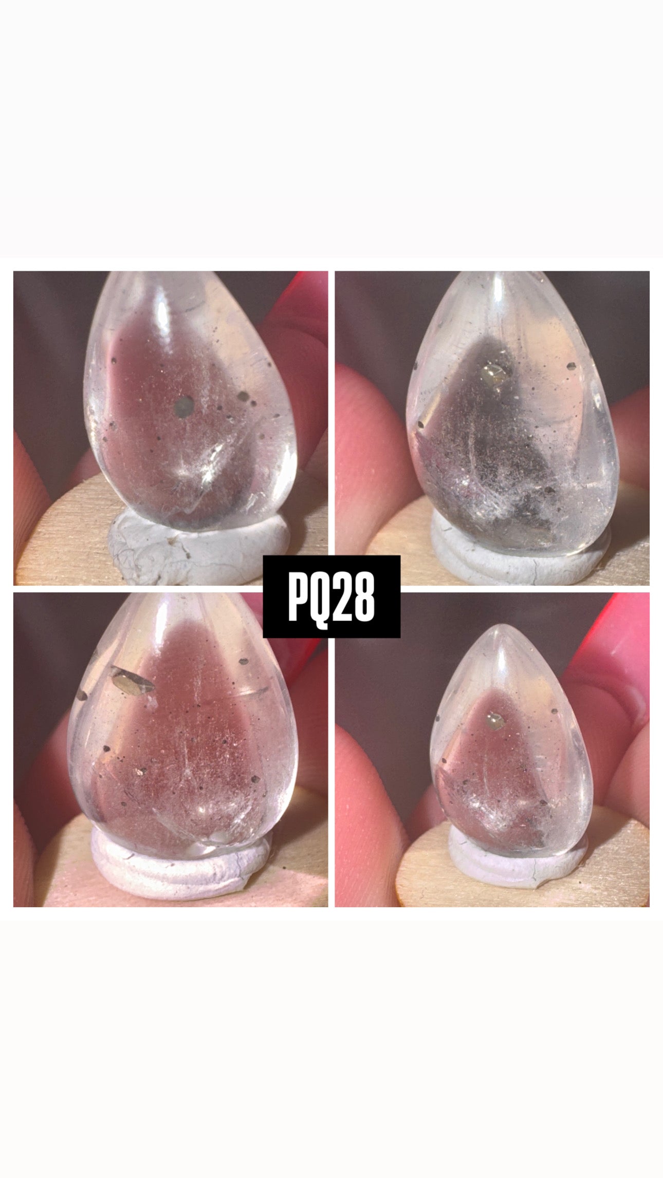 Pyrite include Quartz Rare