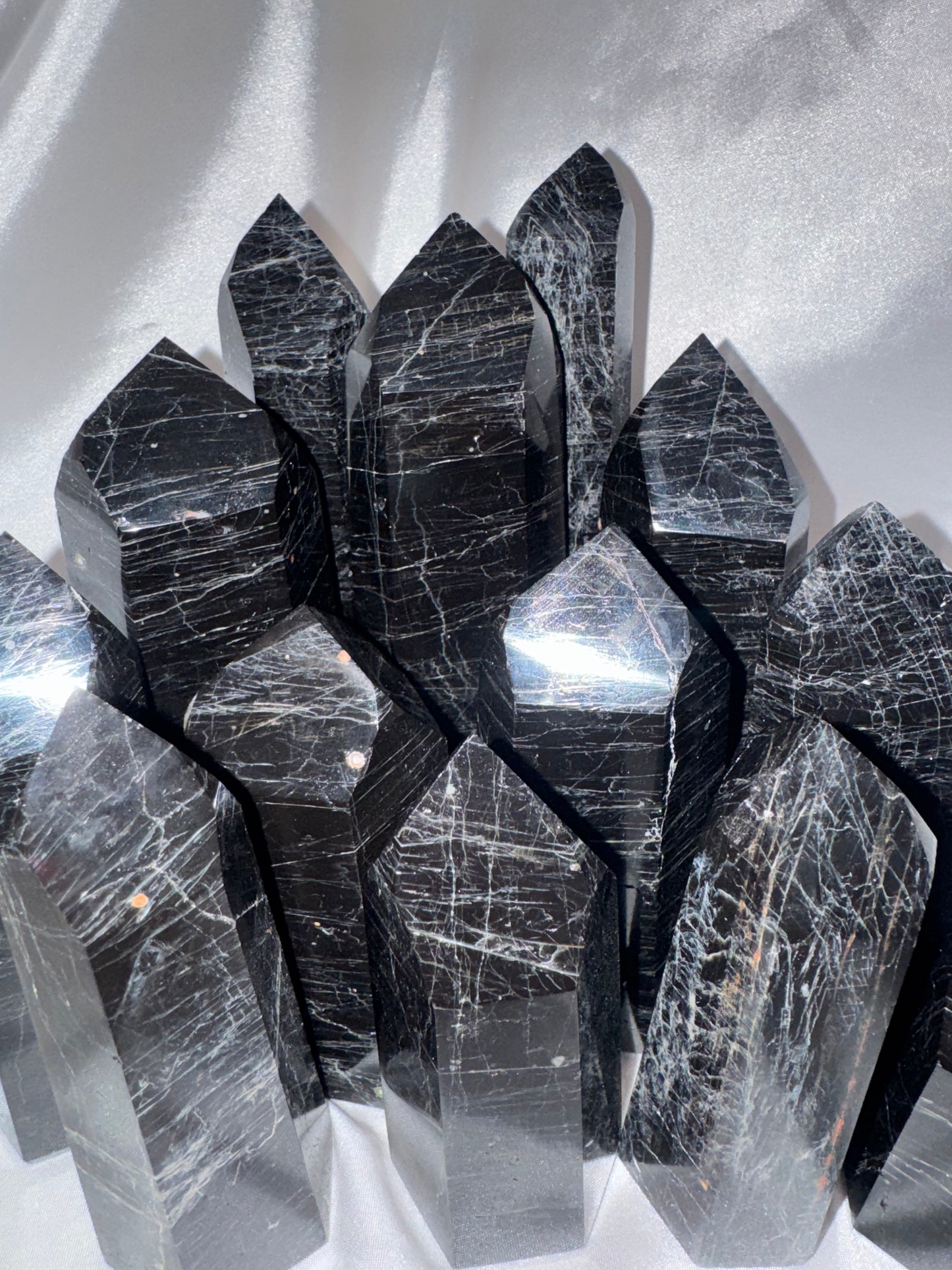 Black Tourmaline Large Tower