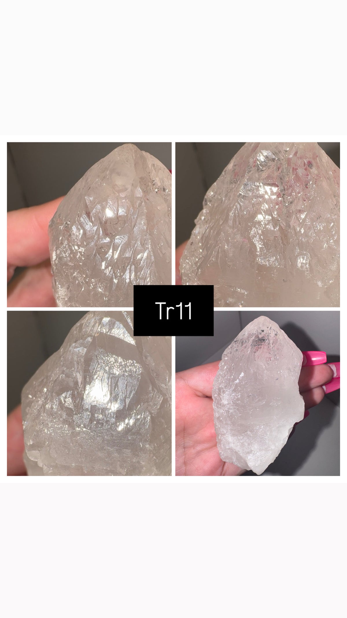 Trigonic Record Keeper Quartz Point RARE