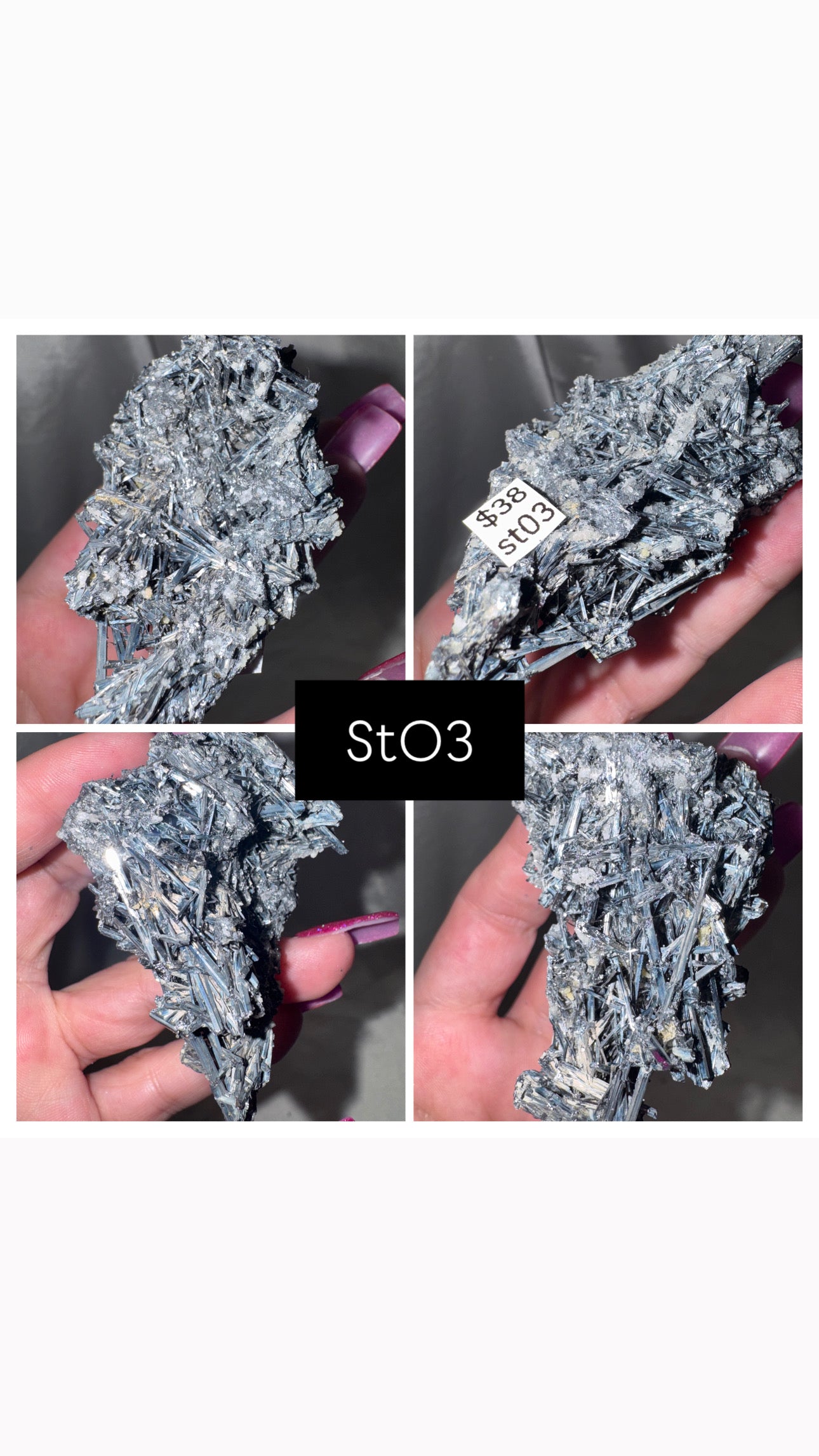 Stibnite Rare Large Specimen