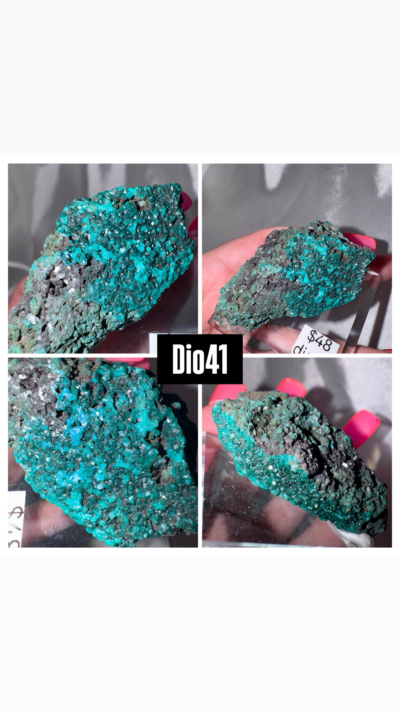 Dioptase Specimen