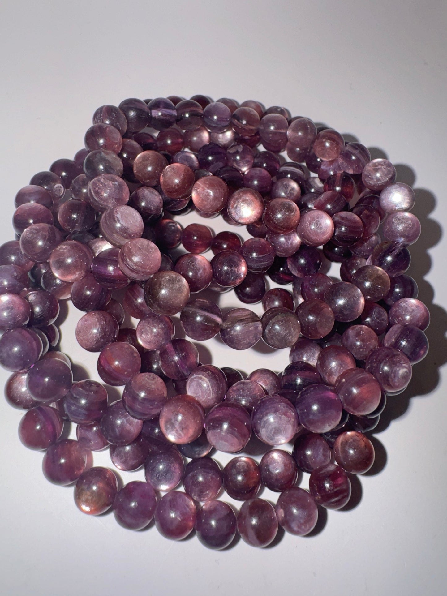 Gem Lepidolite 7mm Bracelet