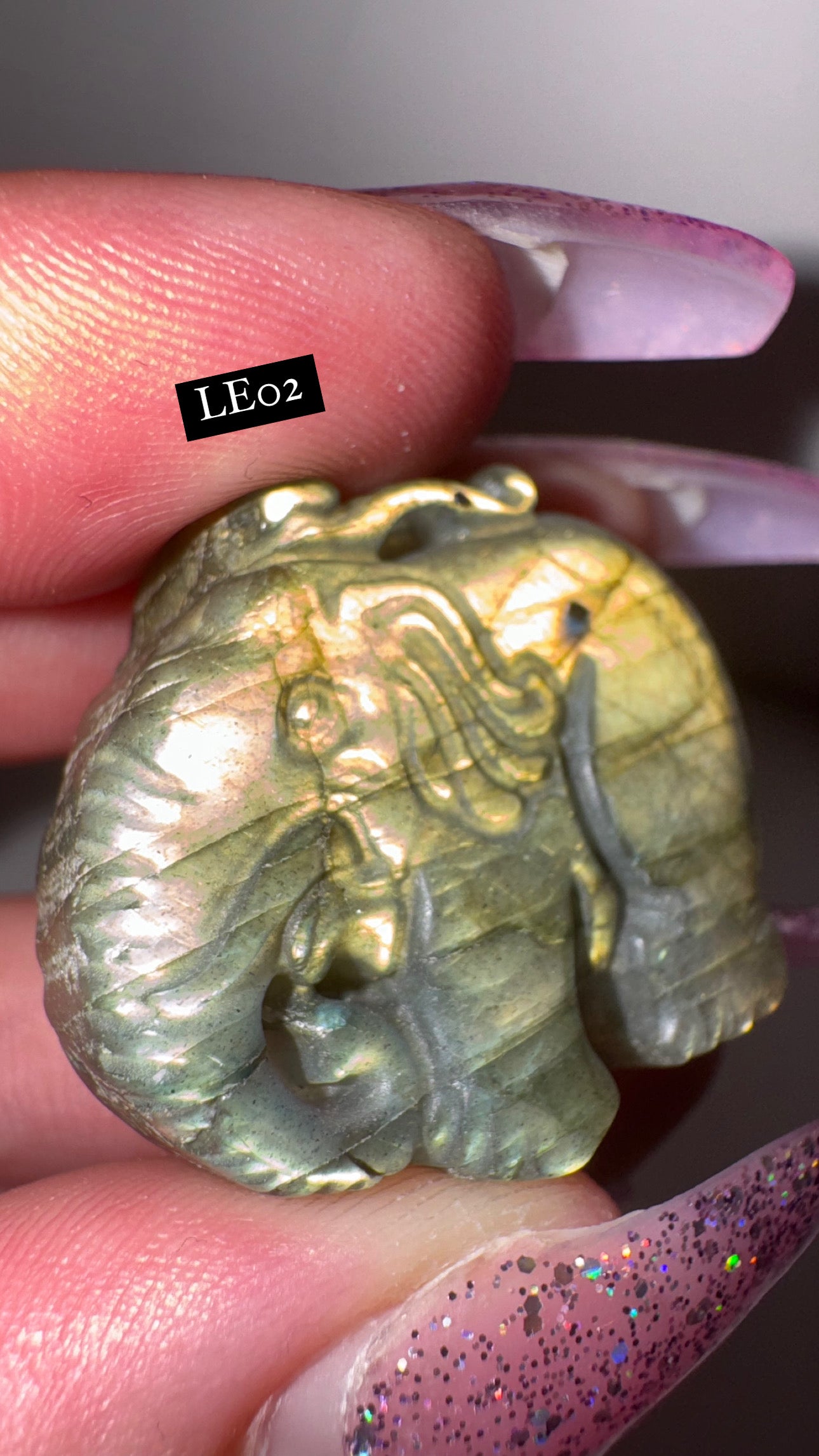 Labradorite Elephant