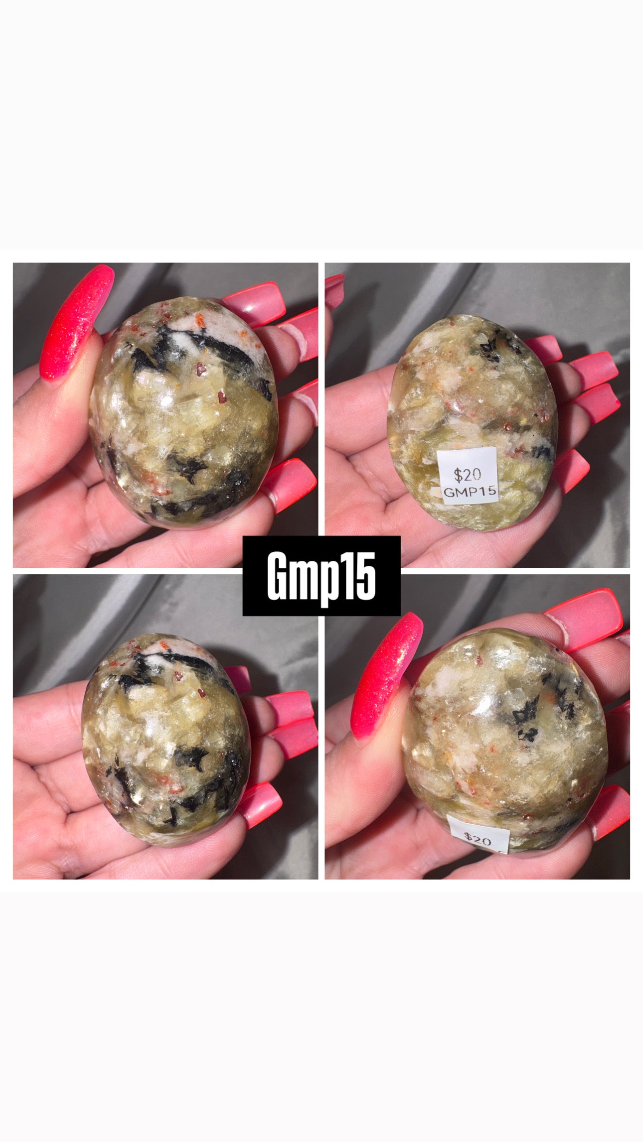 Golden Mica Muscovite Palmstone