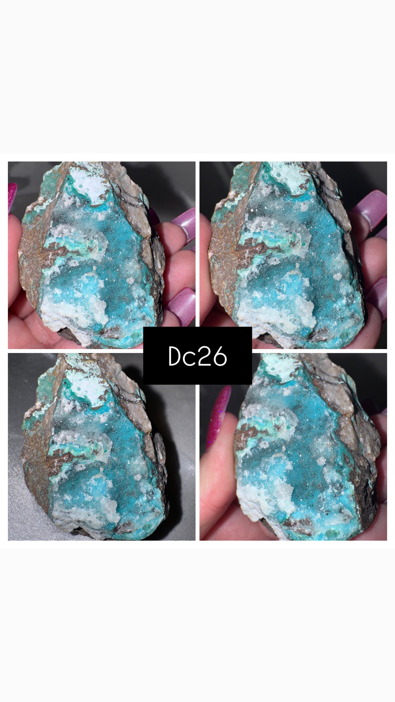 Blue Chrysocolla Specimen