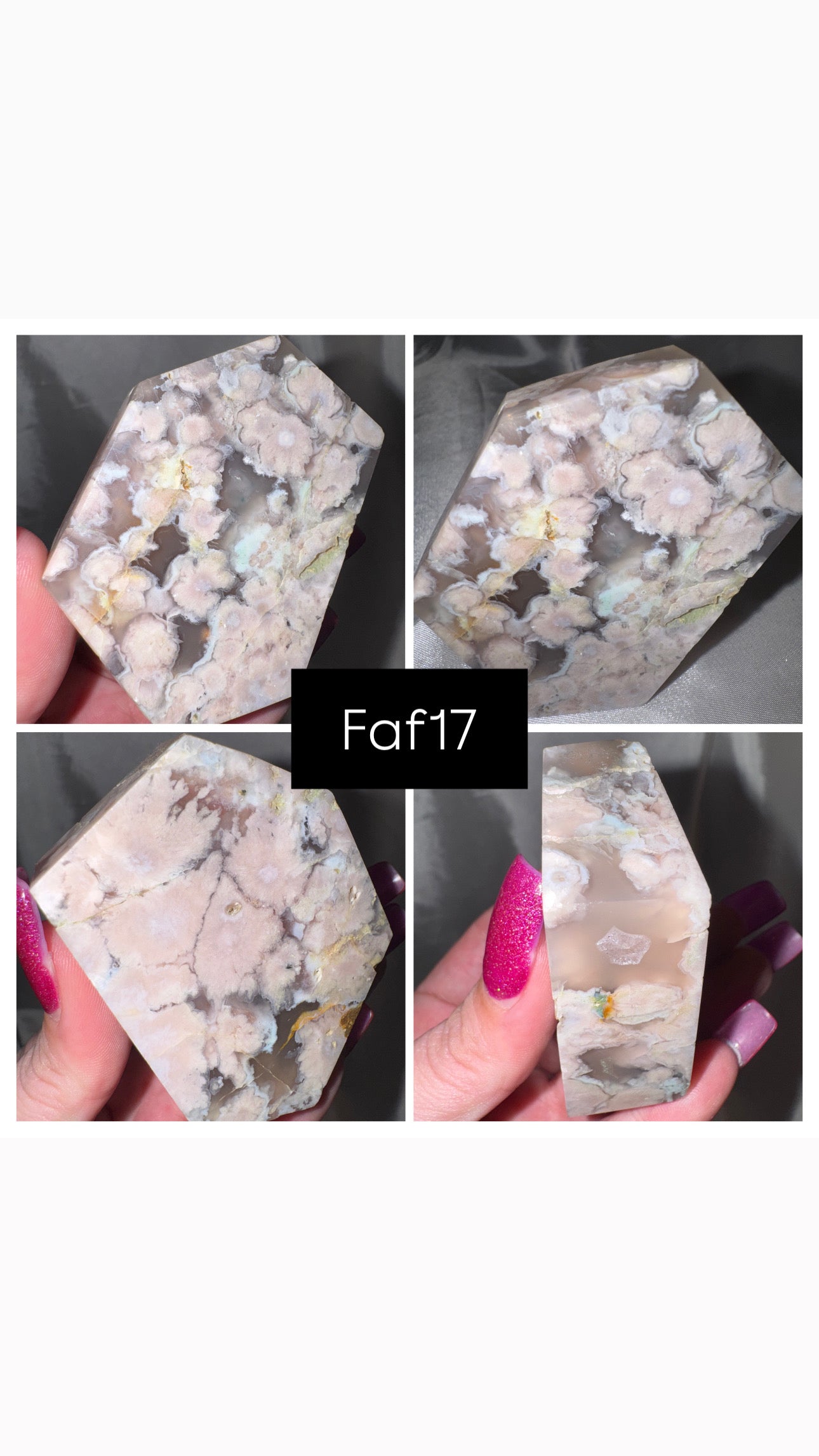 Flower Agate AA Freeform