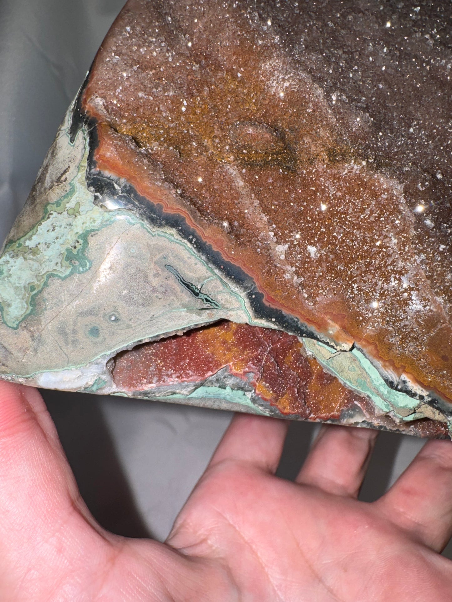Uruguay Galaxy Amethyst XL Freeform