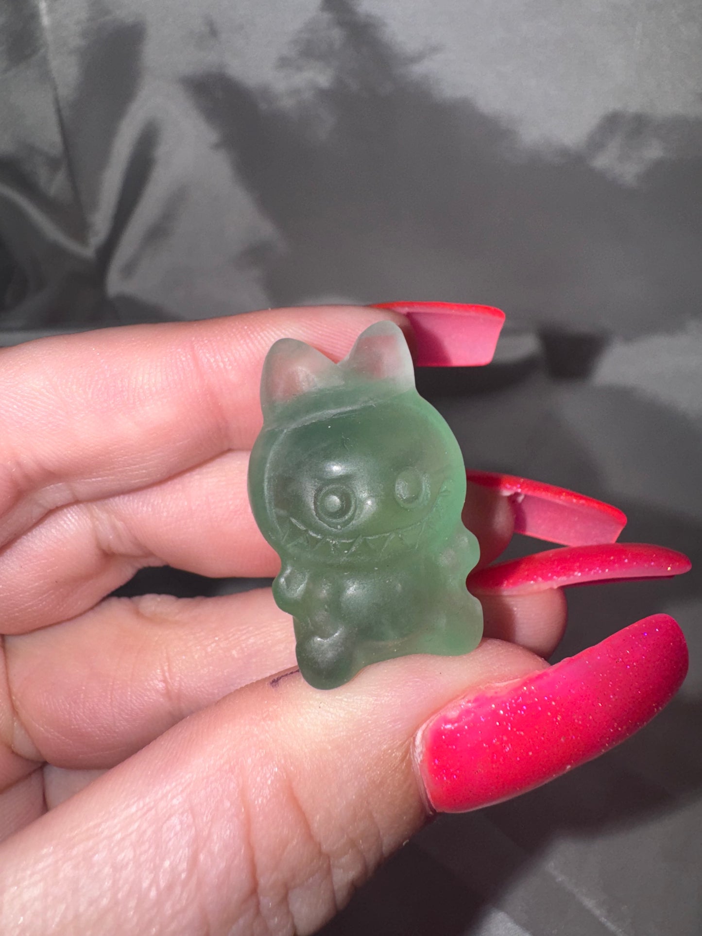 Crystal Labubu Small Carving