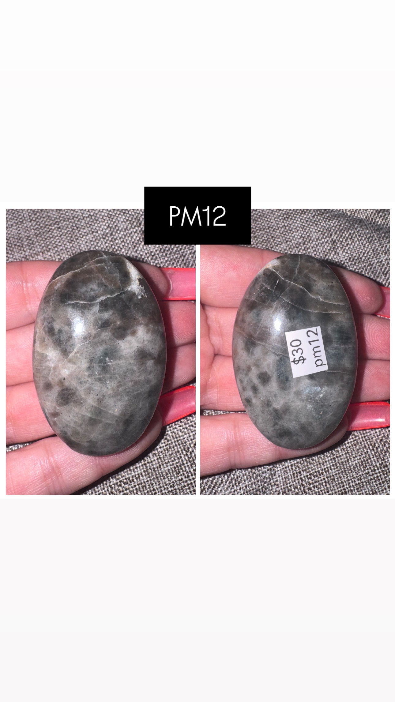 Polarity Moonstone Palmstone