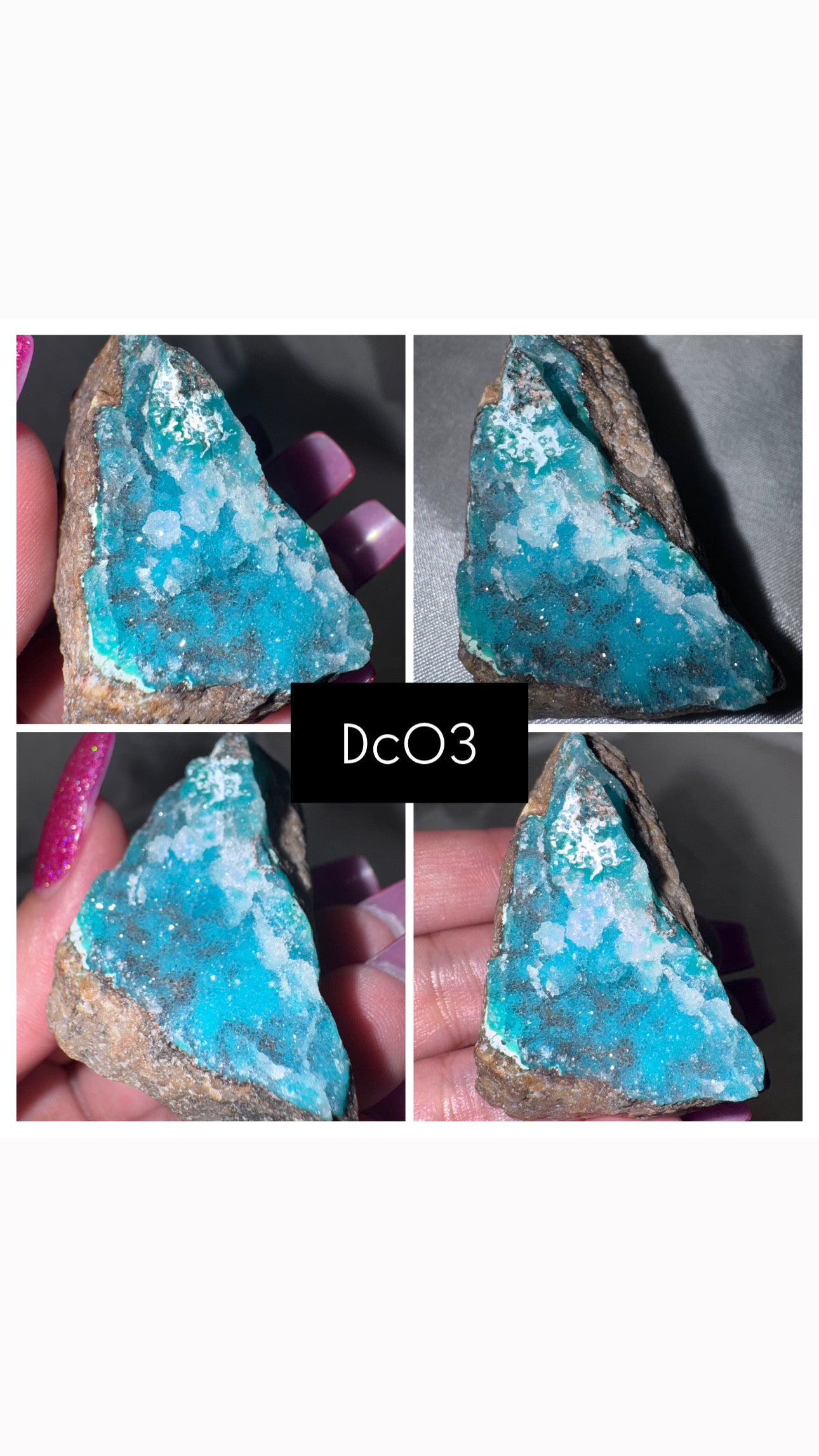 Blue Chrysocolla Specimen