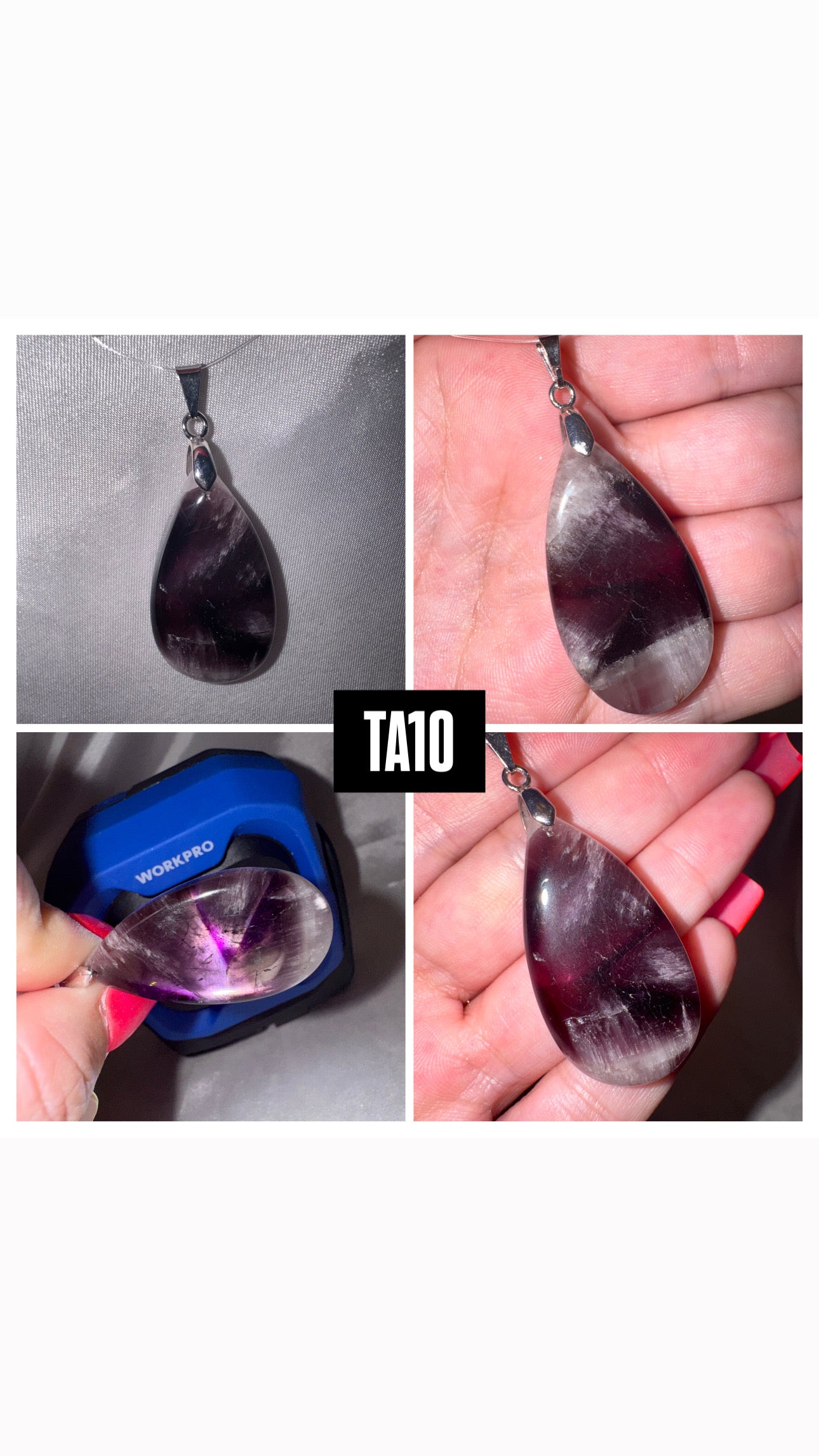 Trapache Amethyst AAA 925 Pendant