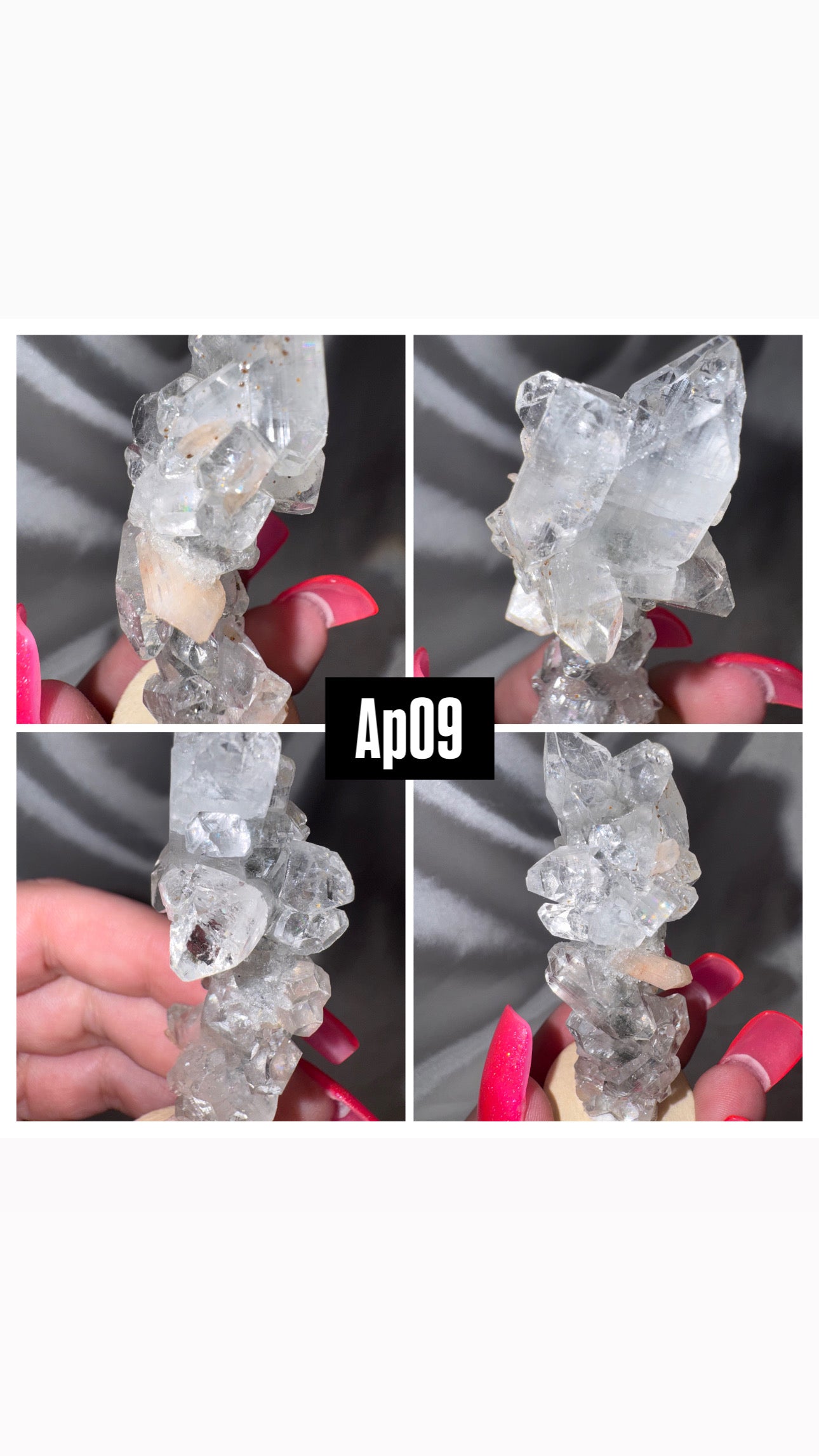 Gem Apophyllite AAA Stalachtite
