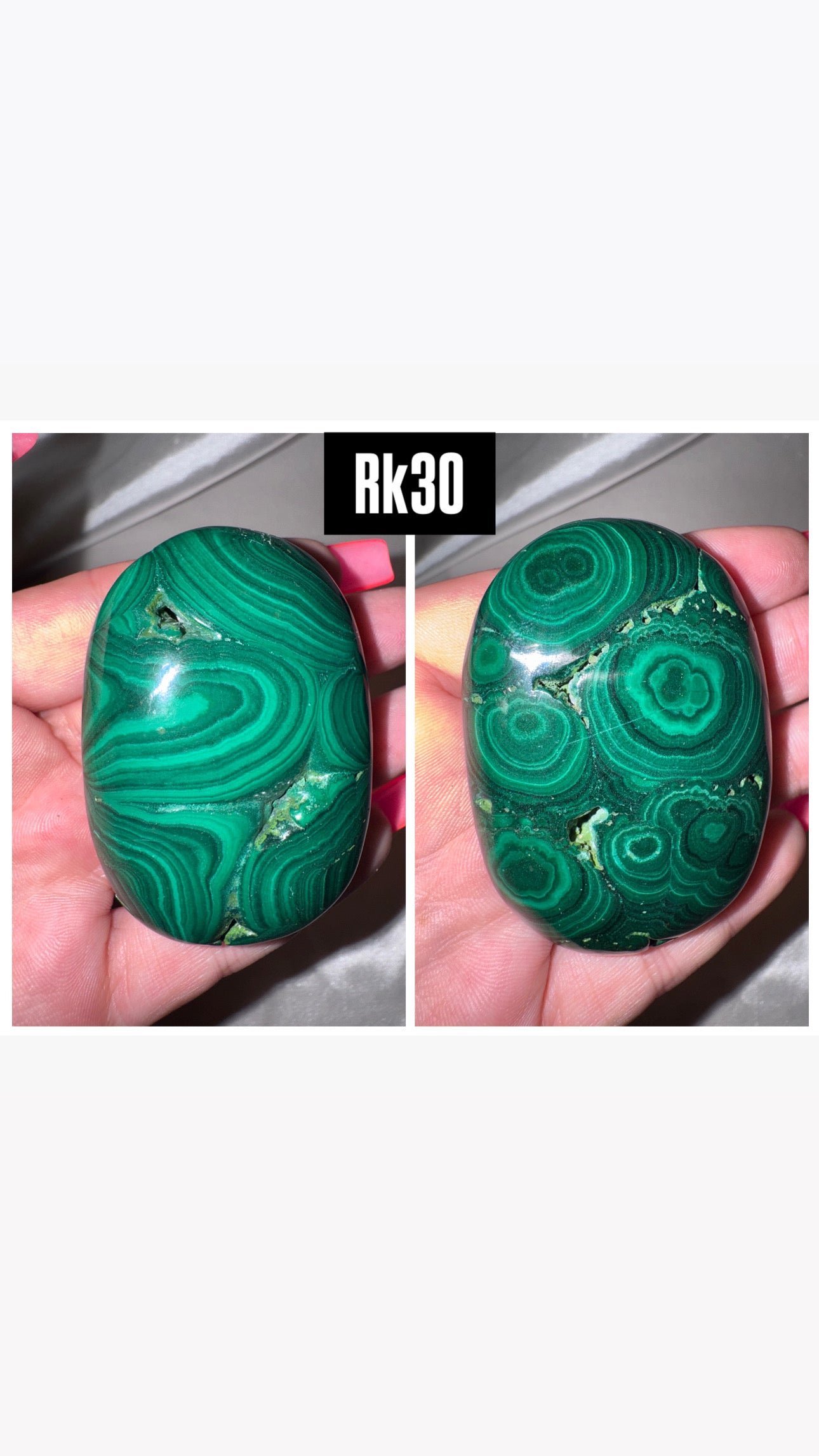 Malachite AAA Palmstone