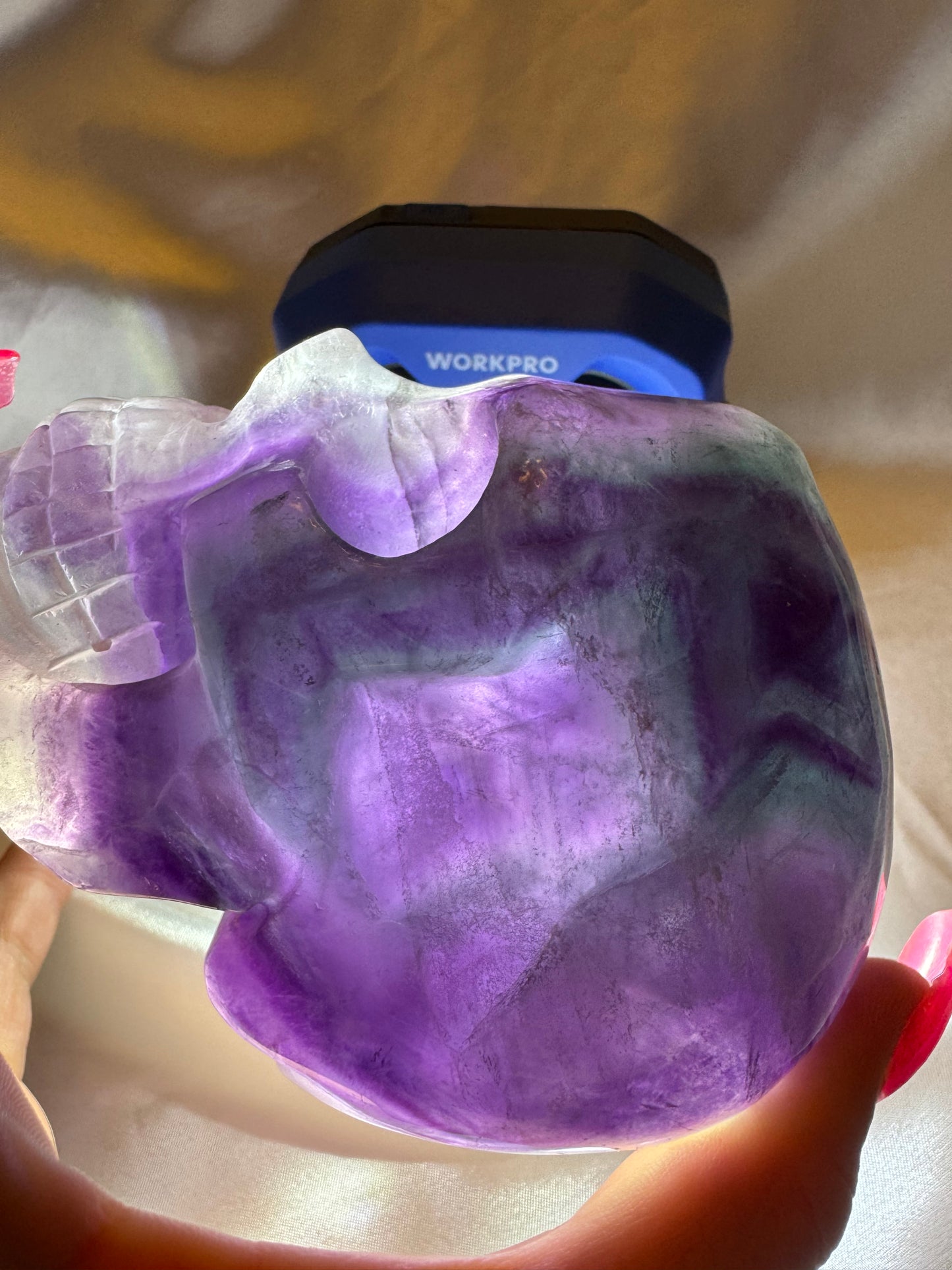 Fluorite AAA XL Skull