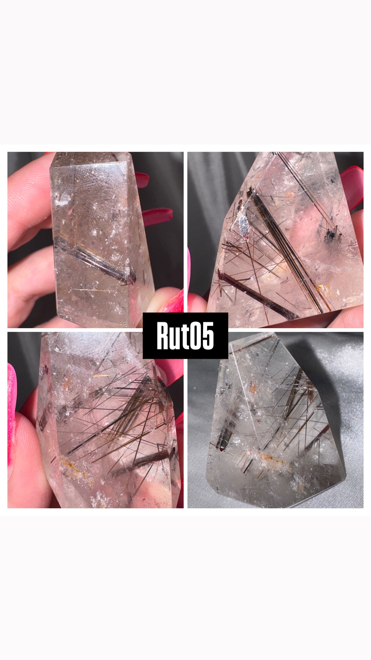 Rutile Quartz Freeform