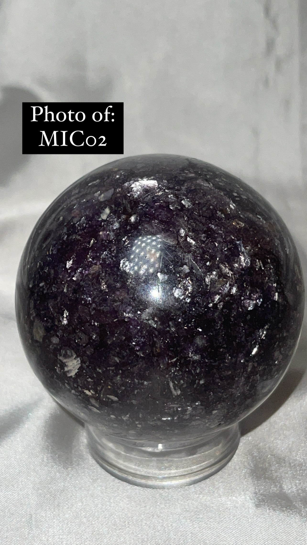 Mica Lepidolite XL Sphere