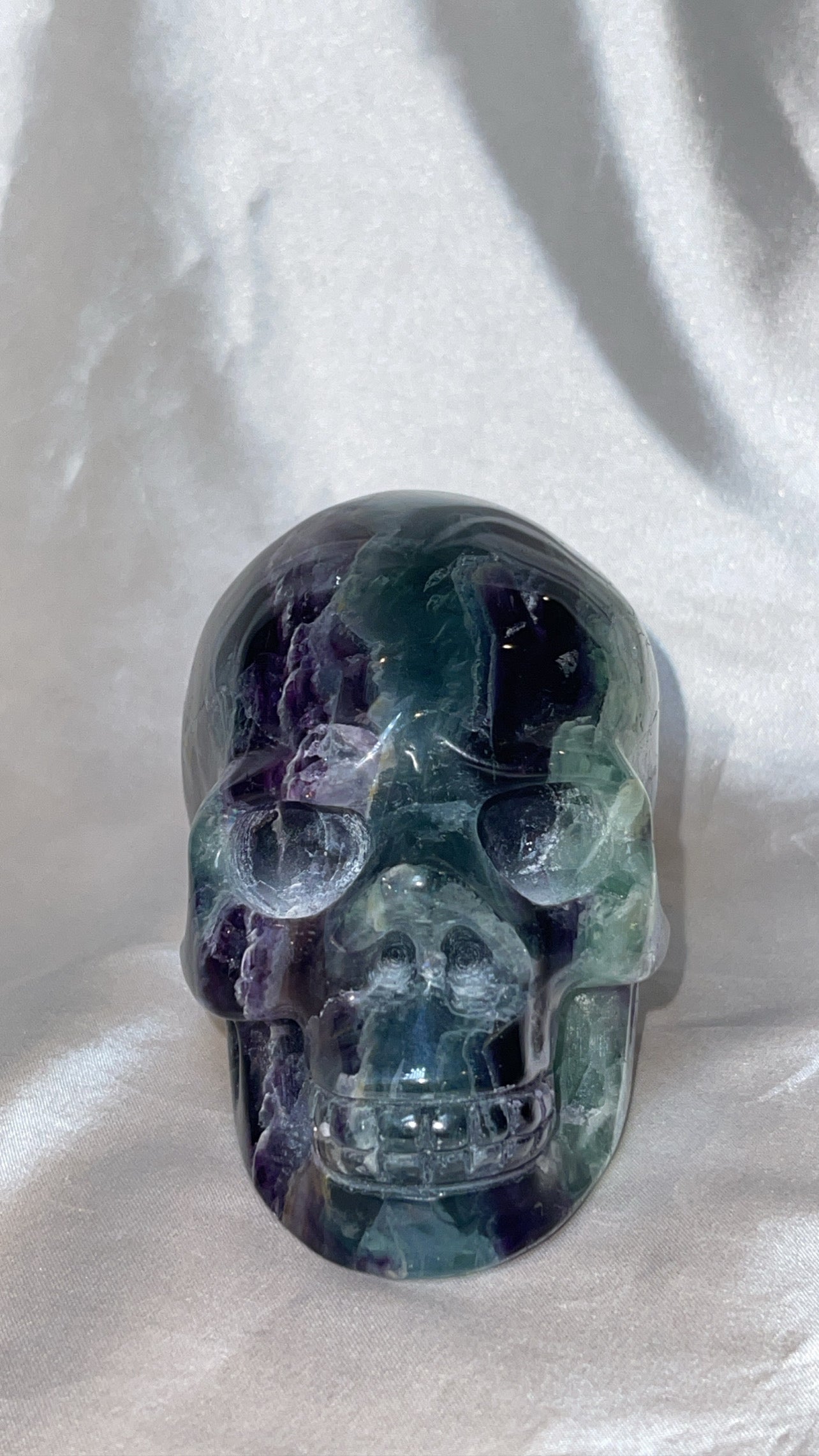 Fluorite Large Skull