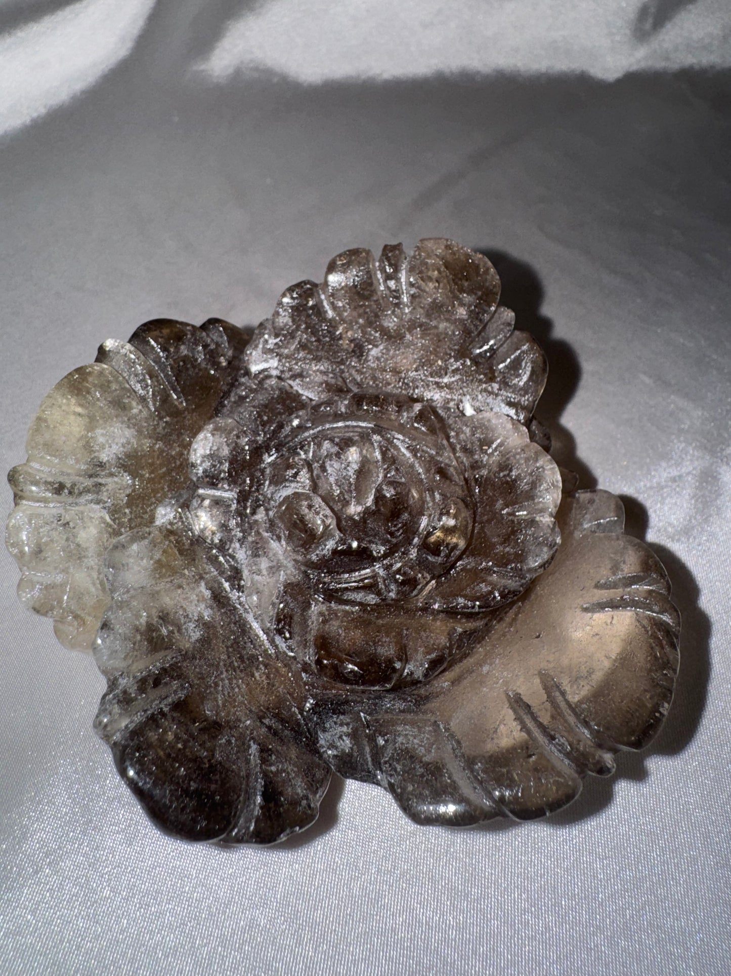 Smoky Citrine Large Flower