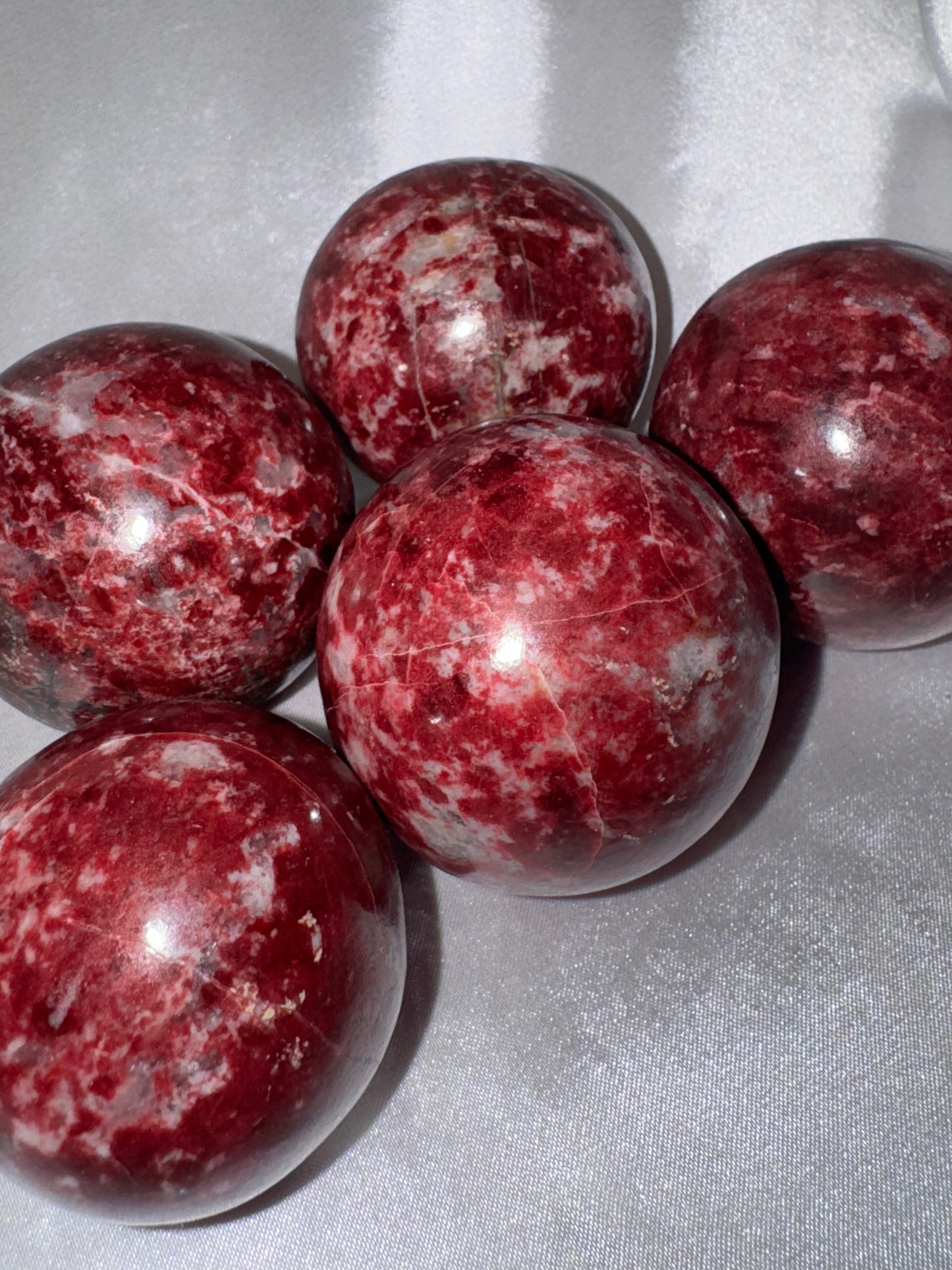 Thulite Sphere