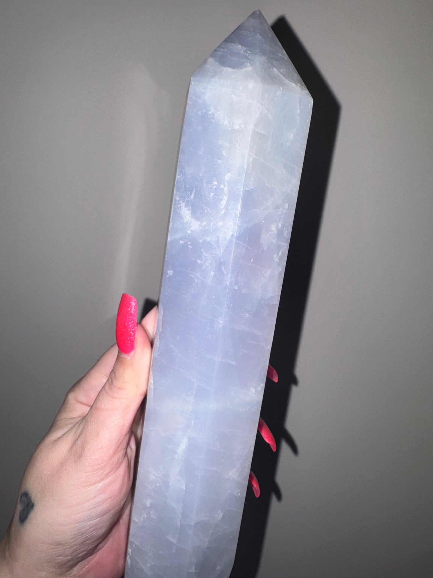 Blue Rose Quartz AAA XL Tower