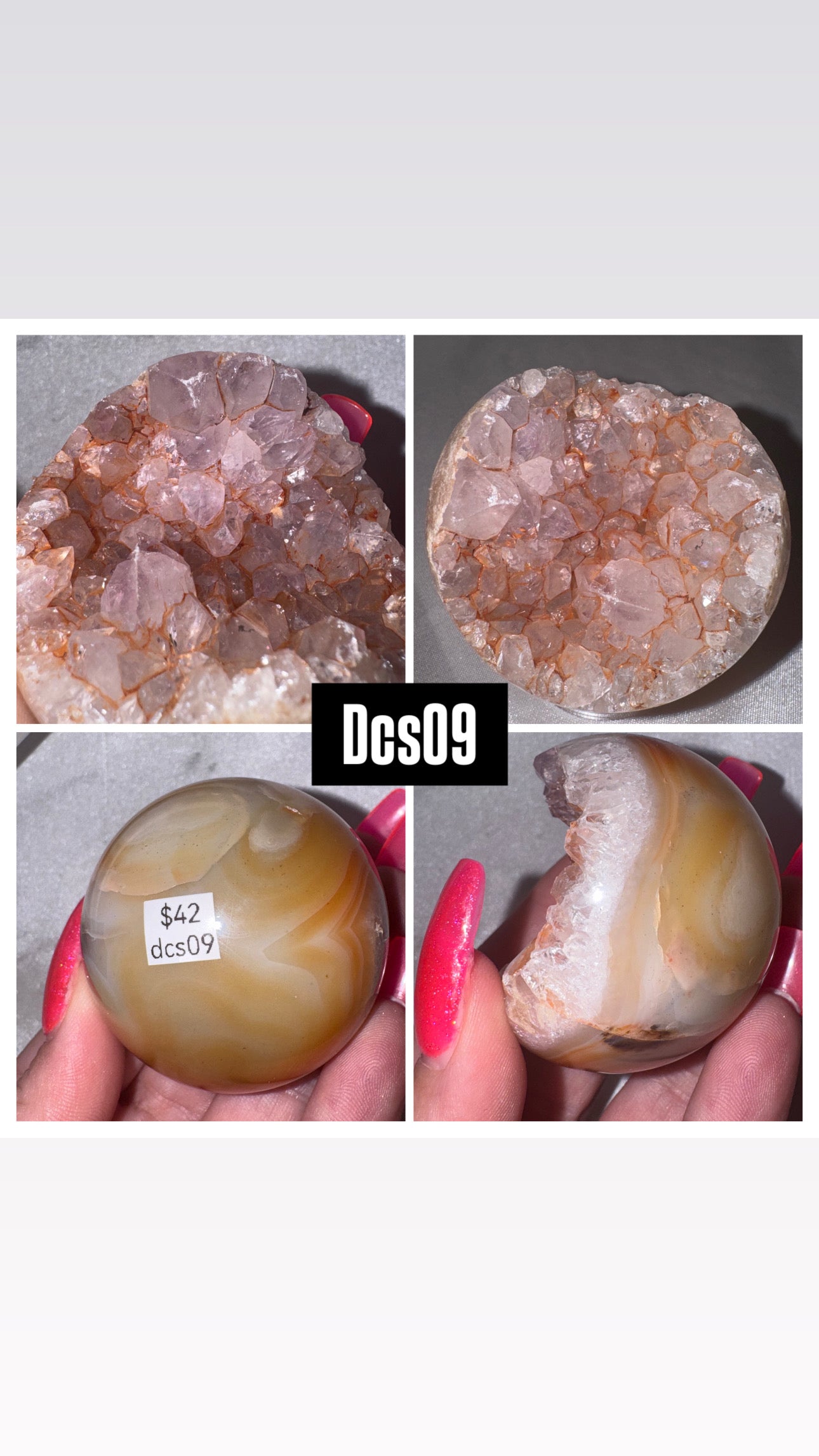 Druzy Carnelian Sphere