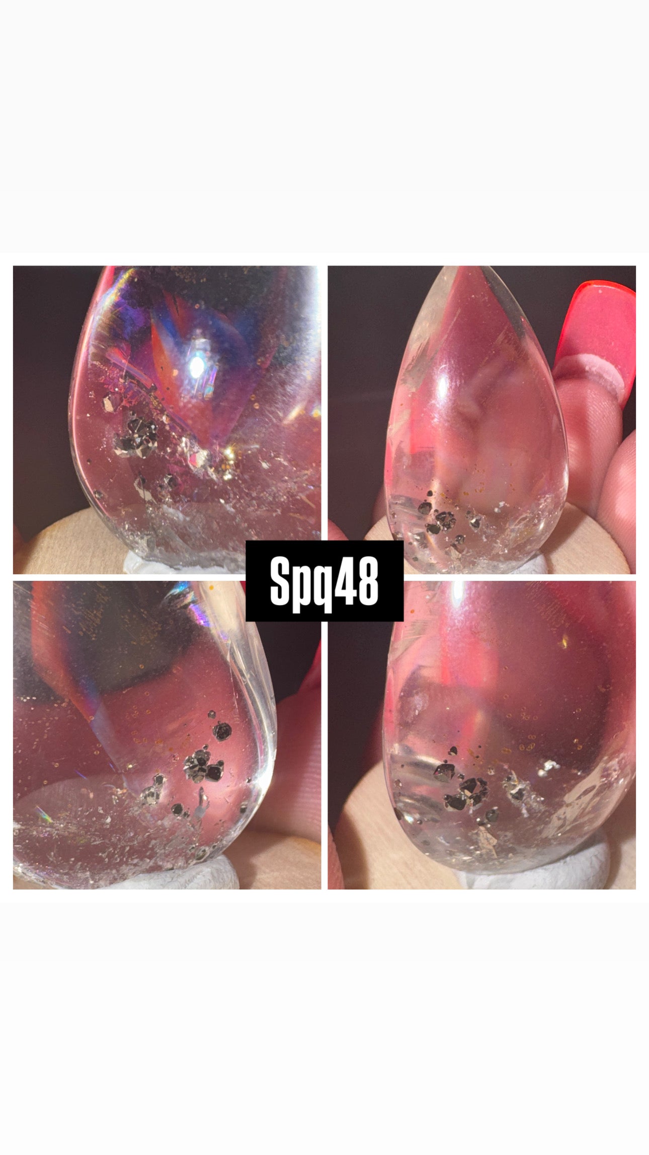 Pyrite Included Quartz-Super Rare