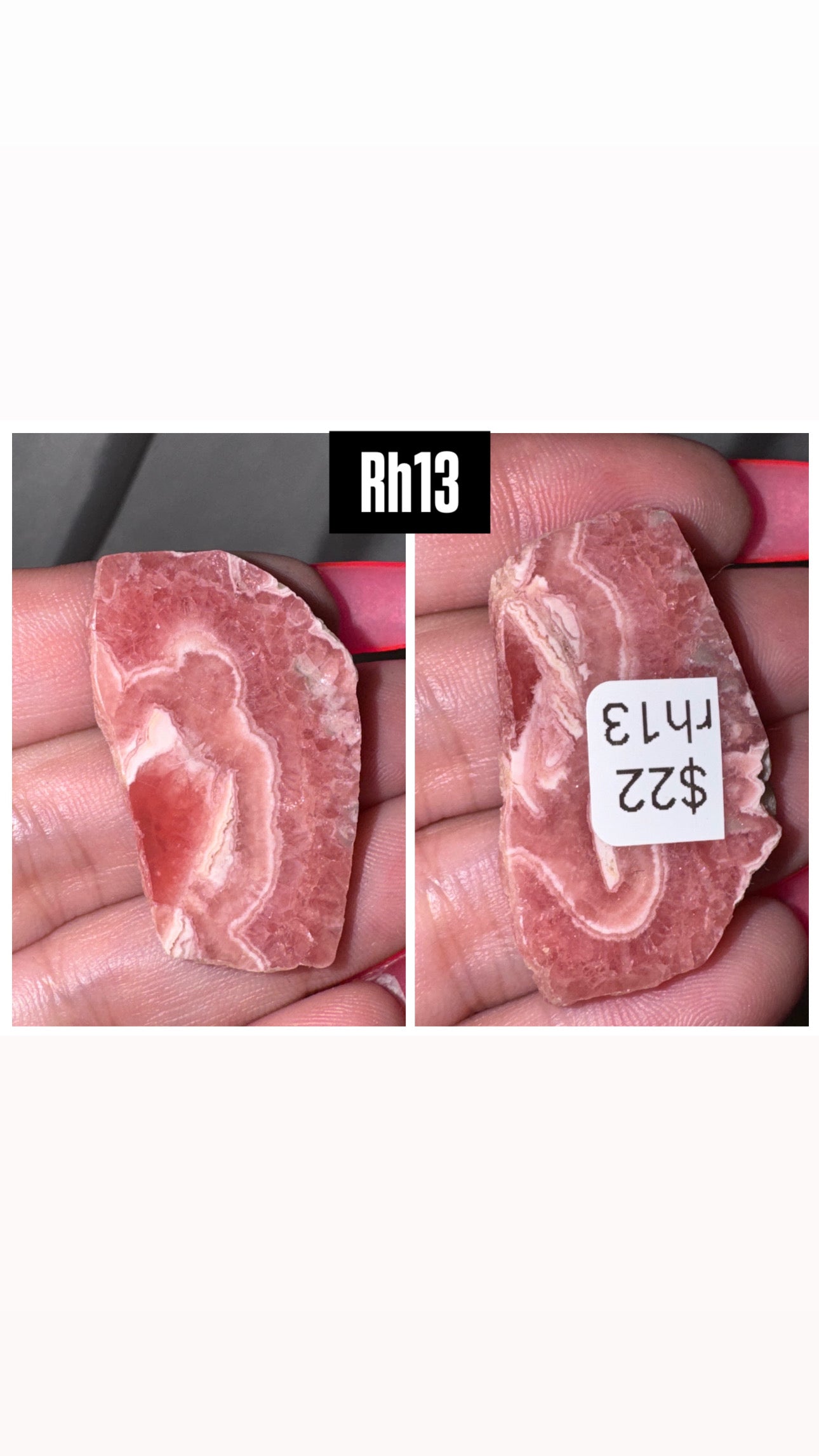 Rhodochrosite AAA Slab