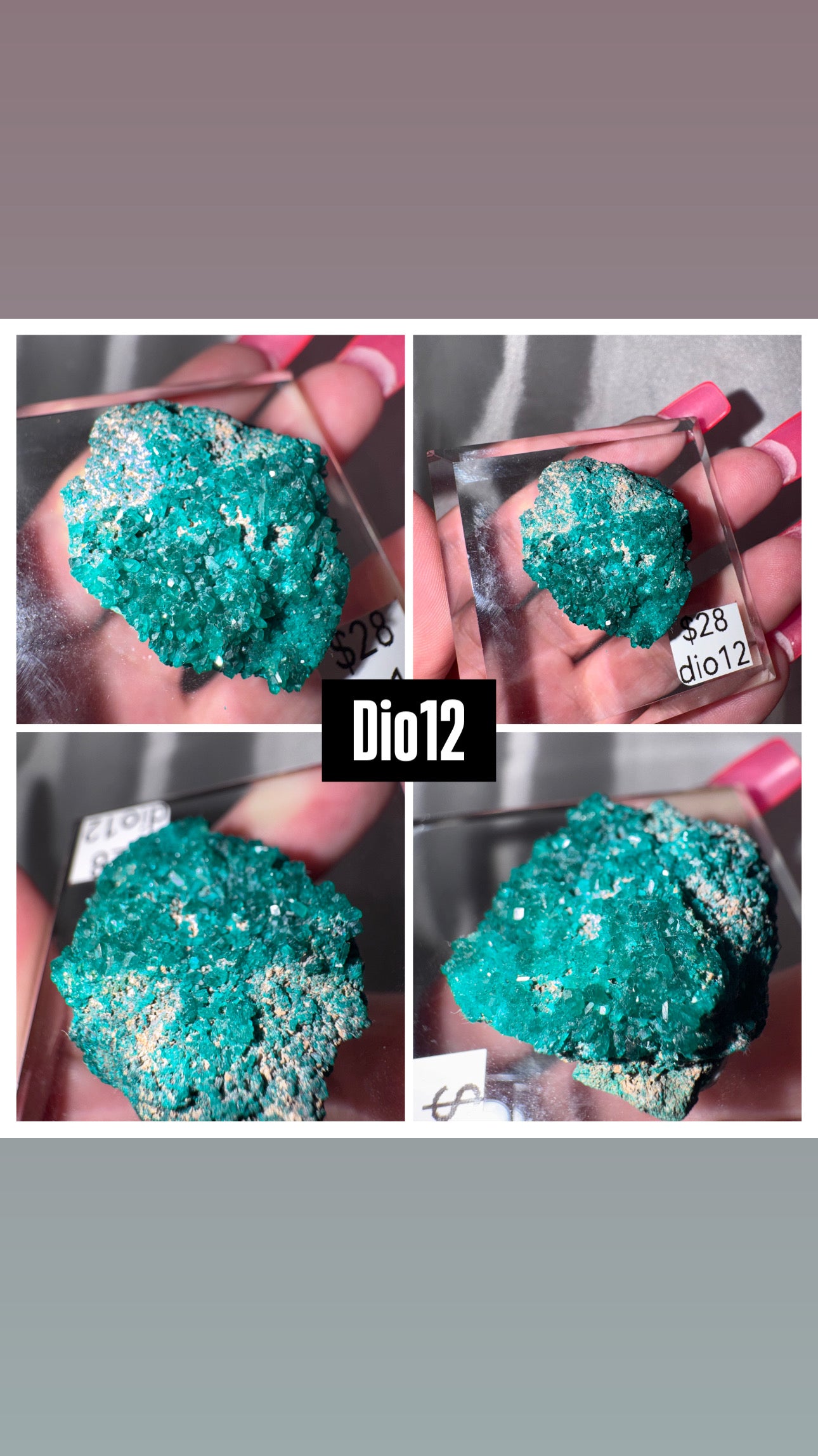 Dioptase Specimen