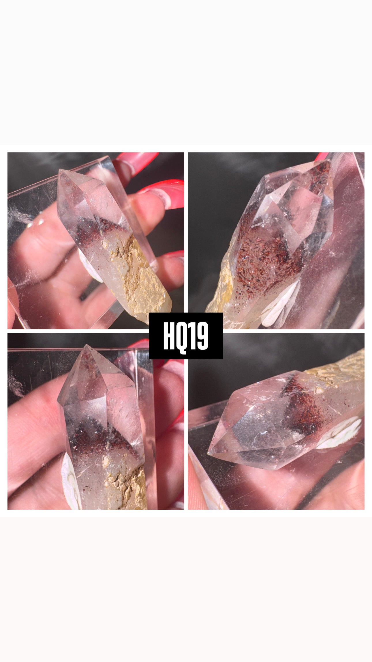 Harlequin Quartz AAA Point