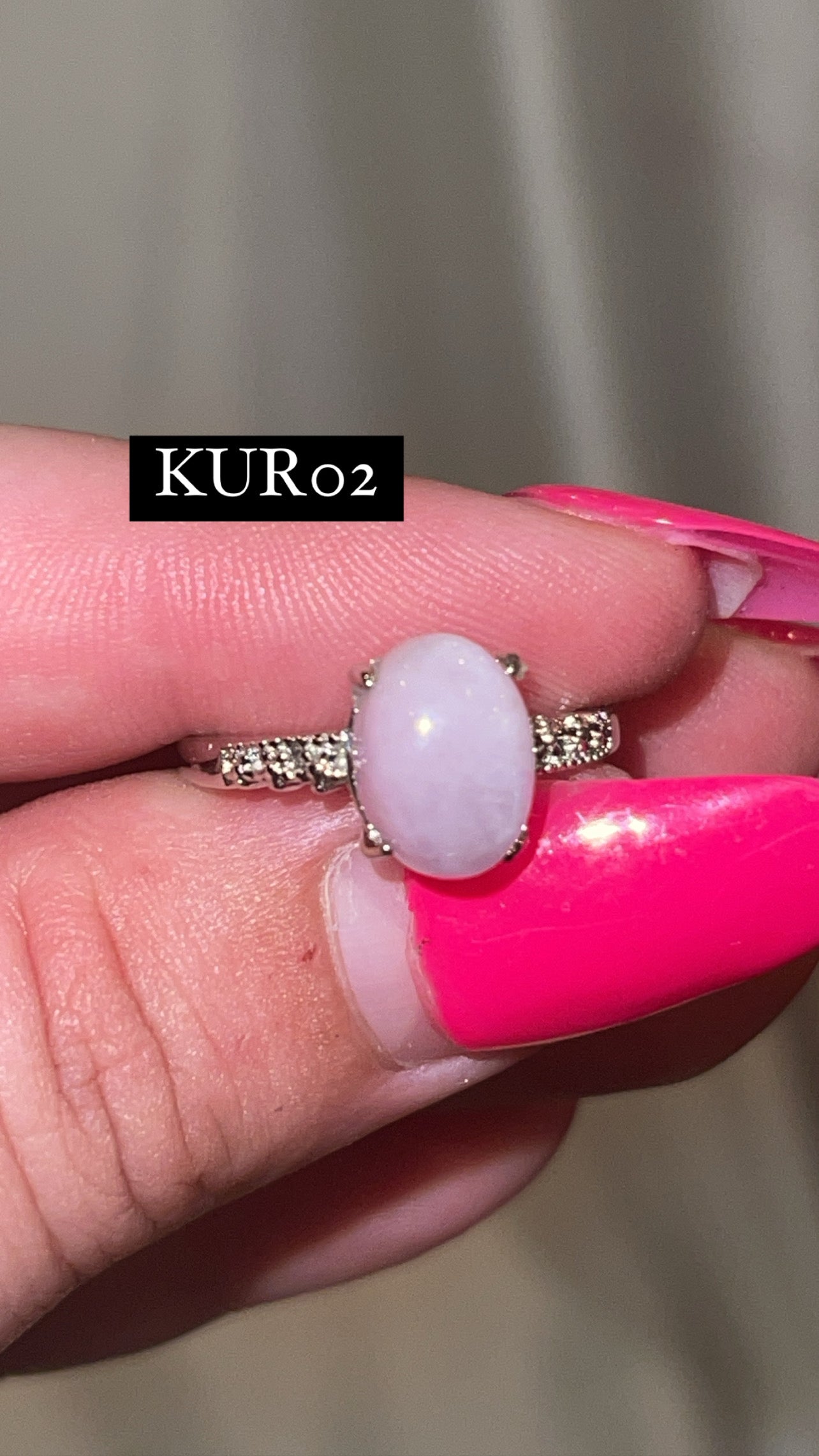 Kunzite AAA Adjustable Ring (Choose Your Own)