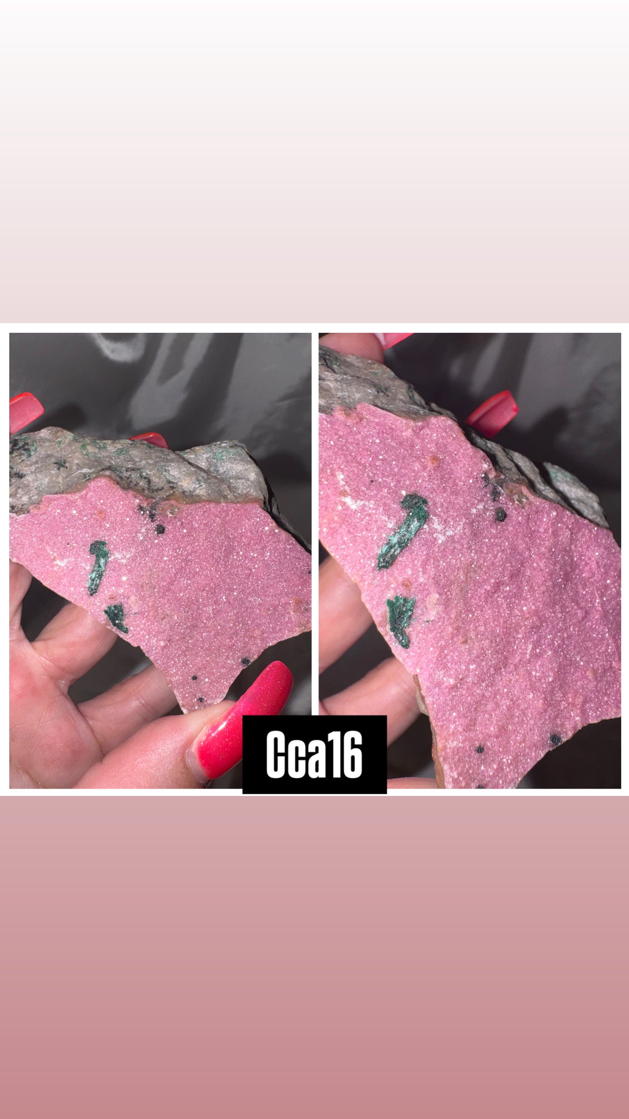 Cobaltoan Calcite AAA Specimen