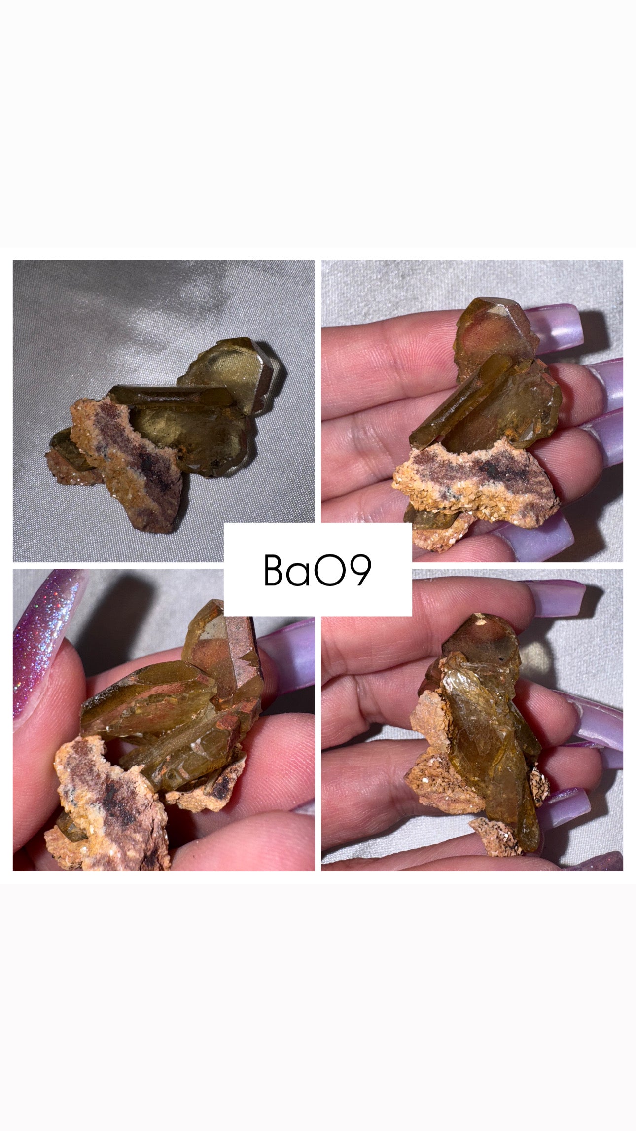 Golden Barite Specimen