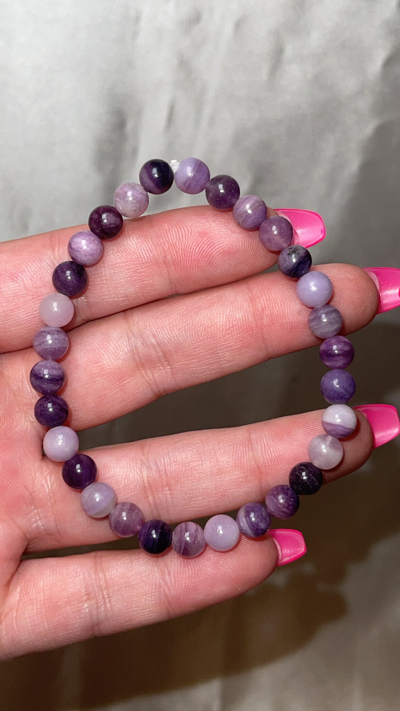 Silky Fluorite 6mm Bracelet (Last one!)