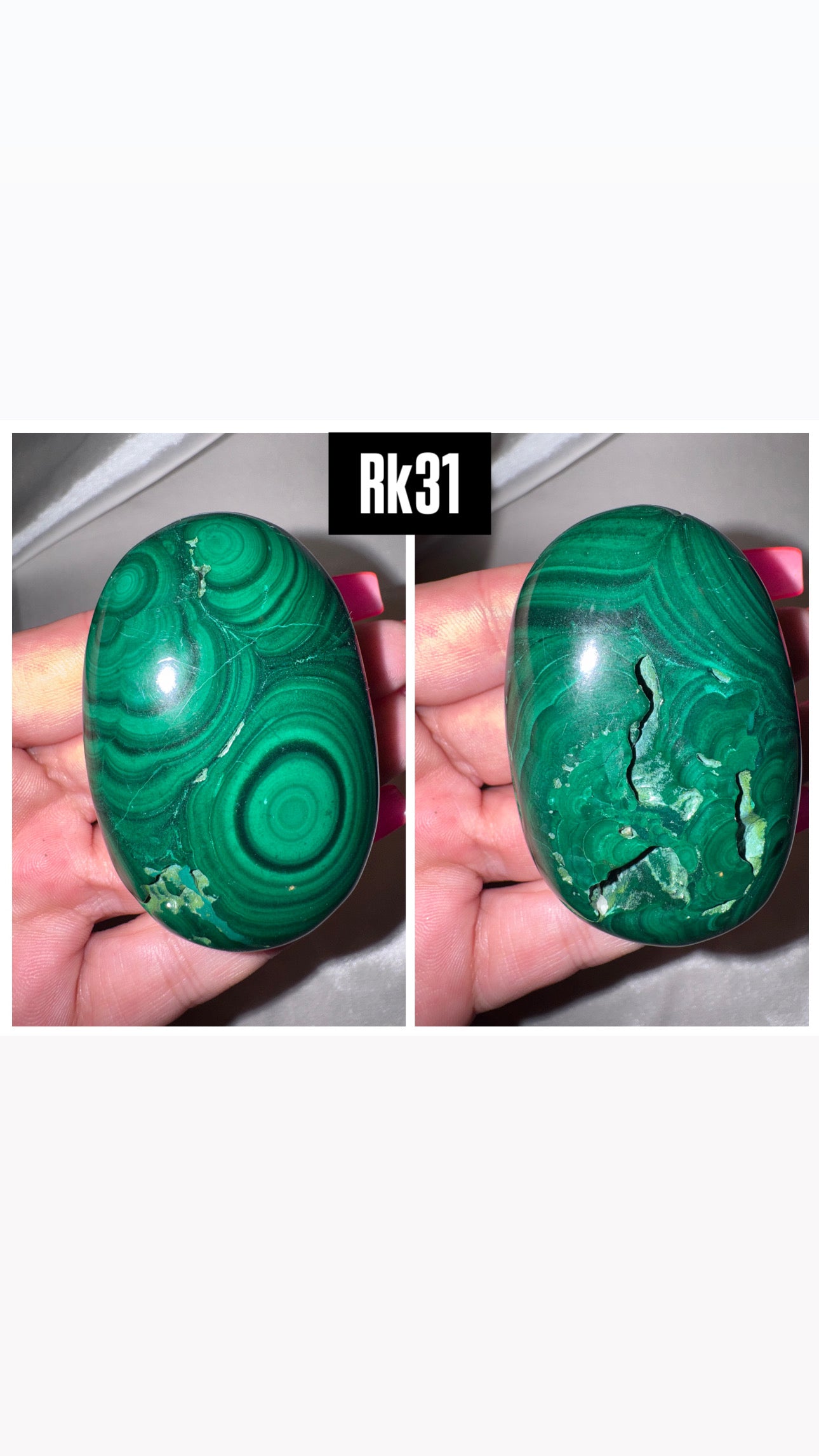 Malachite AAA Palmstone