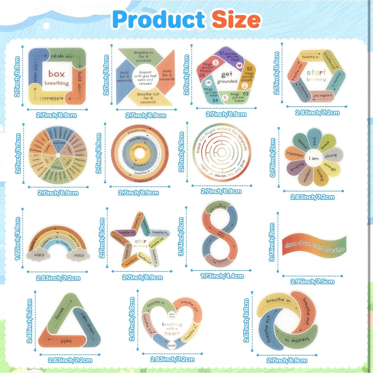 Calming Sensory Sticker