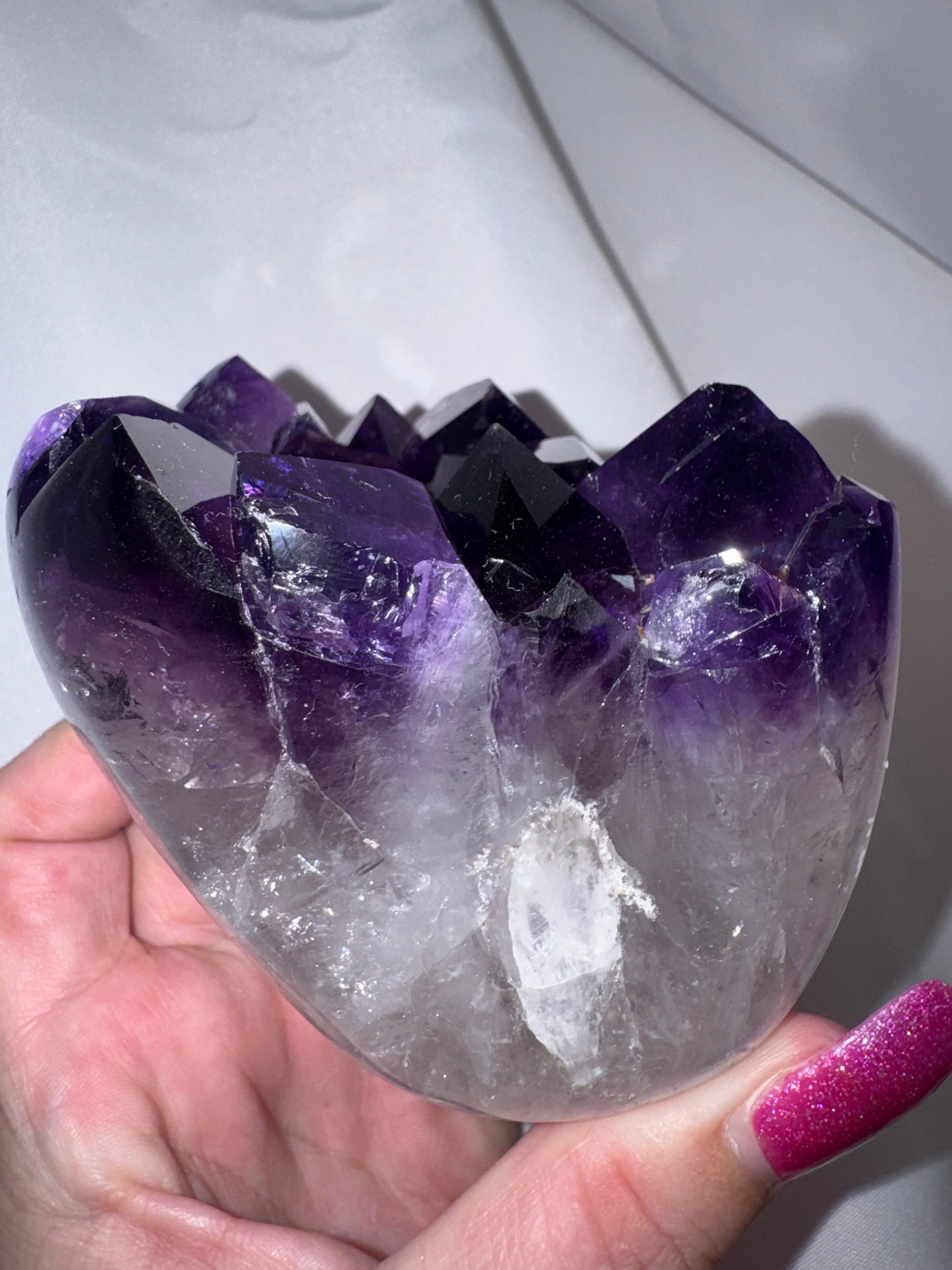 Uruguay Phantom Amethyst Large Freeform