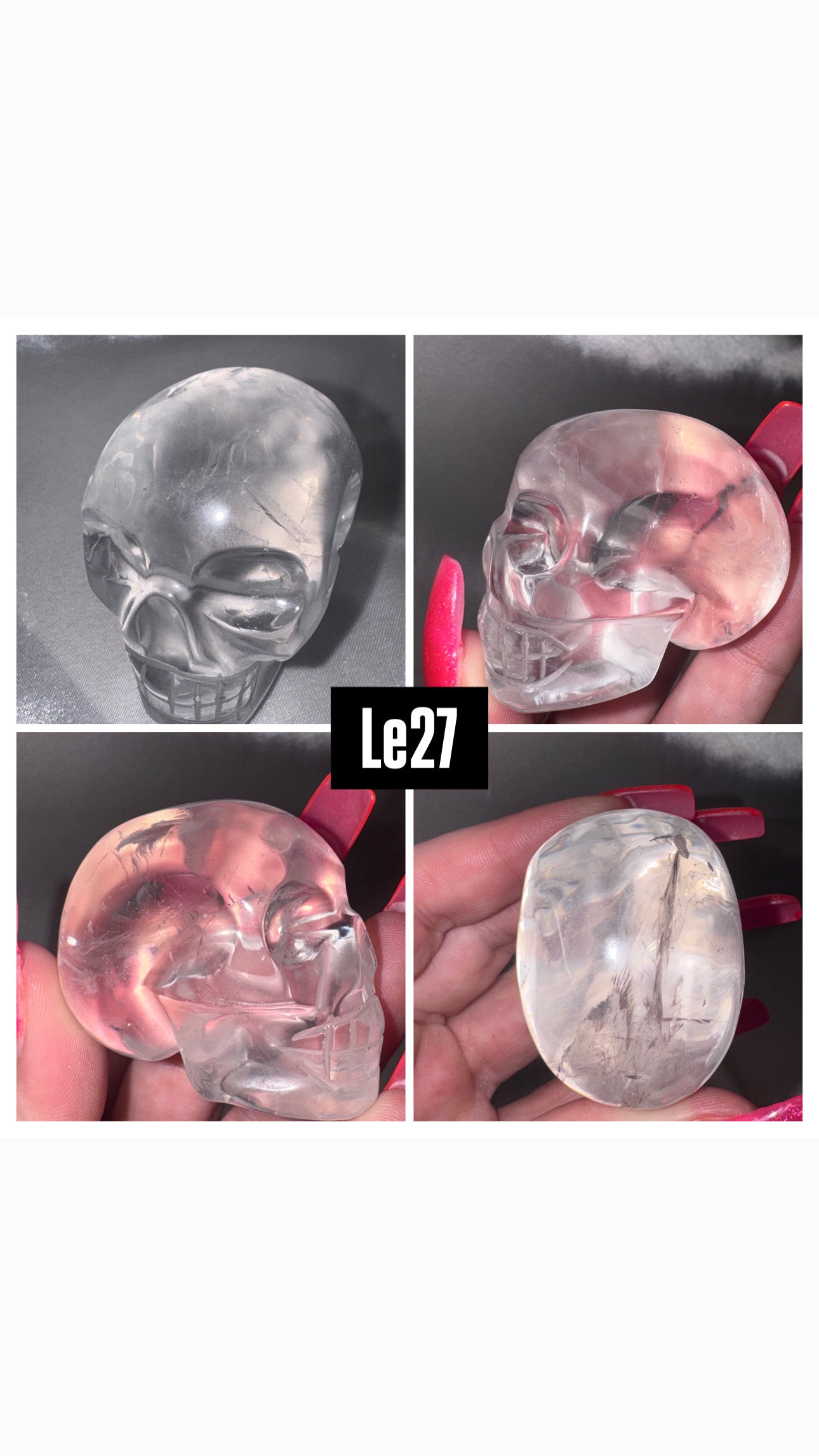 Lemurian Master Carved Skull