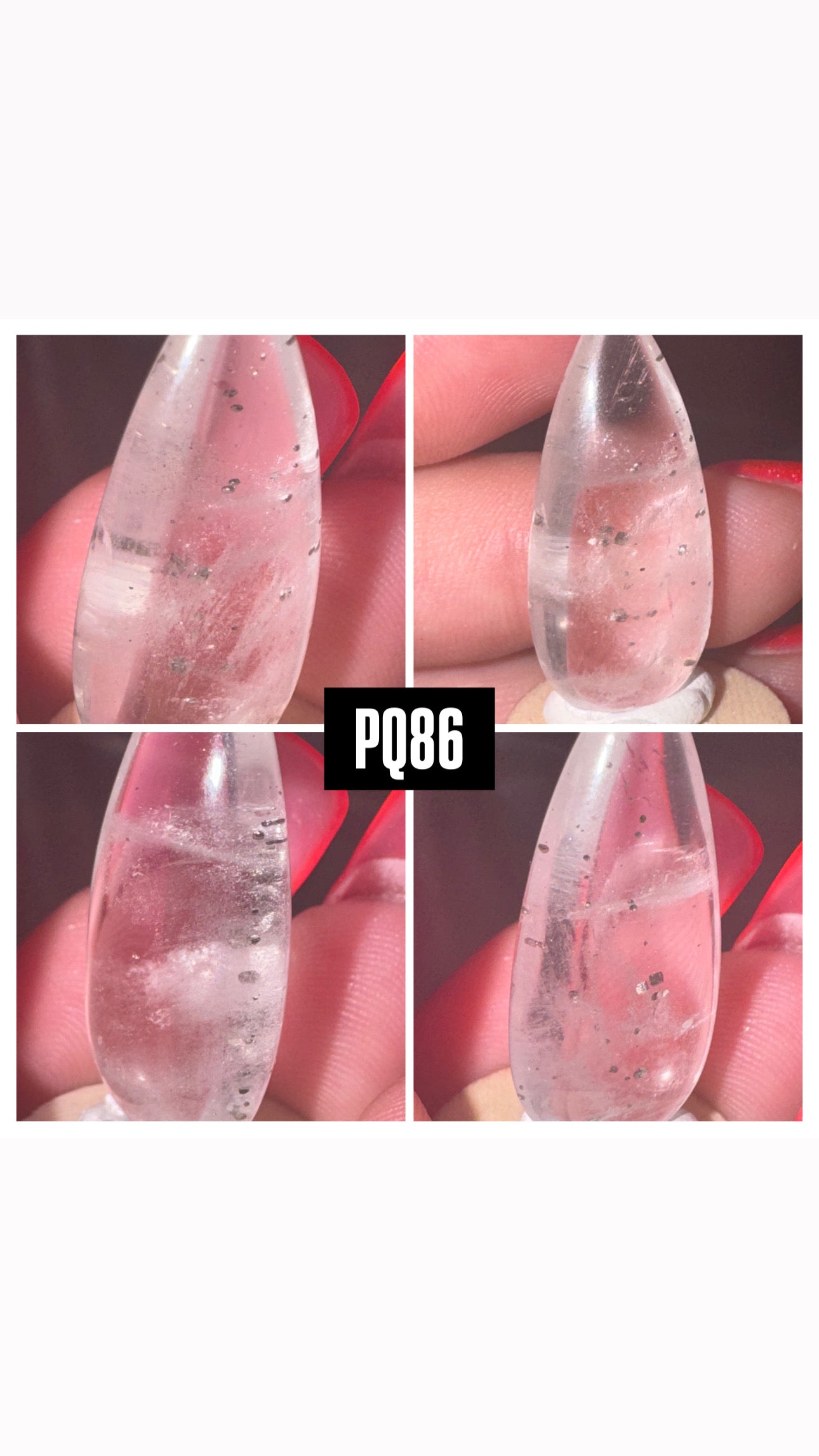 Pyrite include Quartz Rare