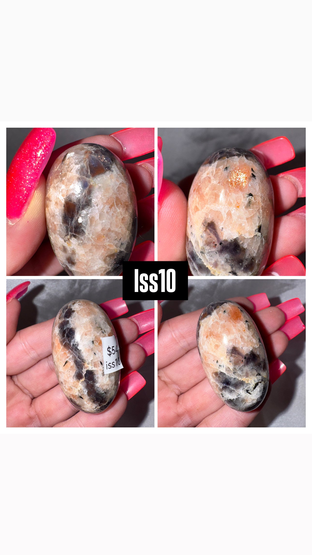 Iolite Sunstone Shiva