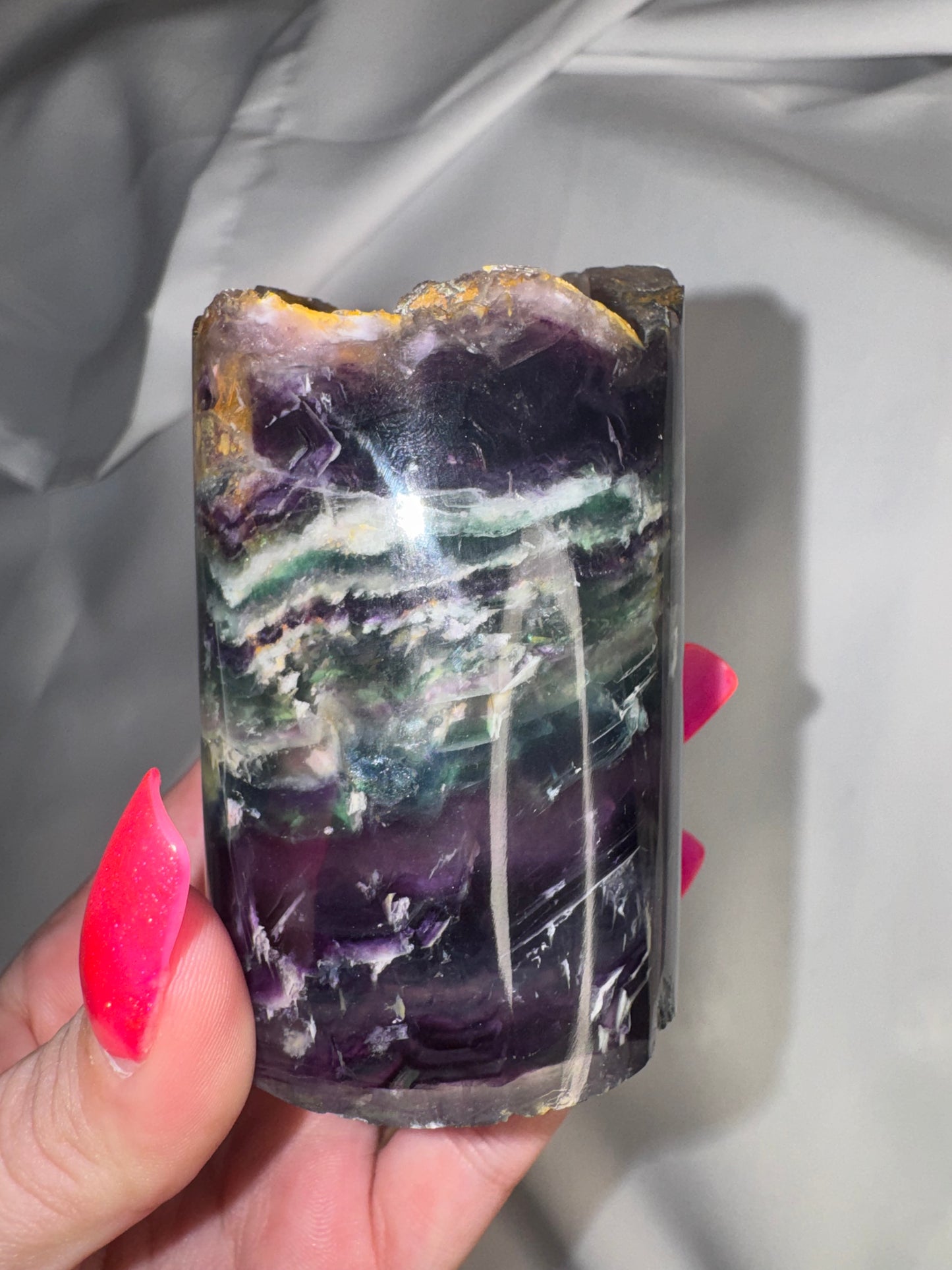 Fluorite Lamp