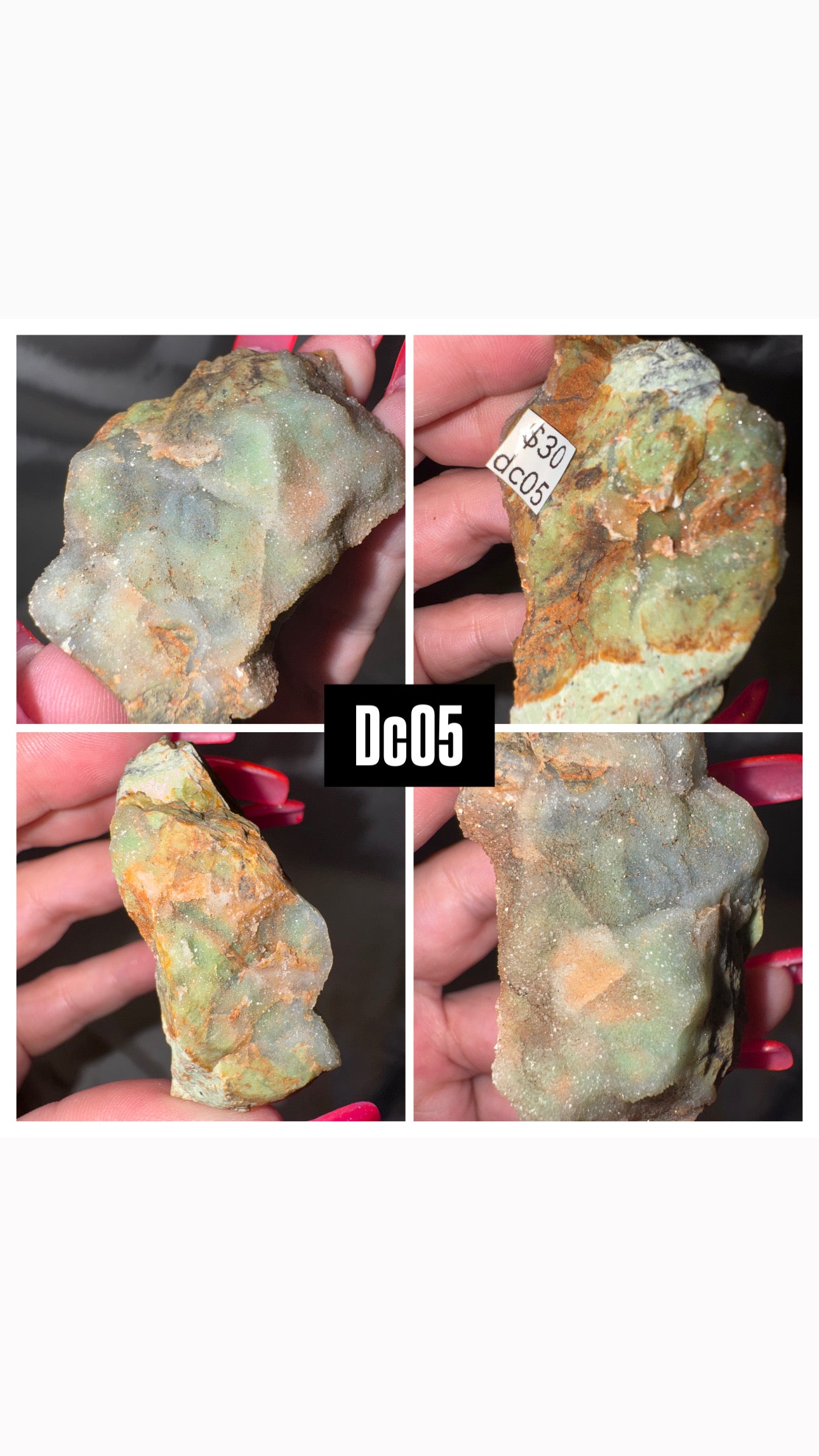 Druzy Chrome Chalcedony Specimen