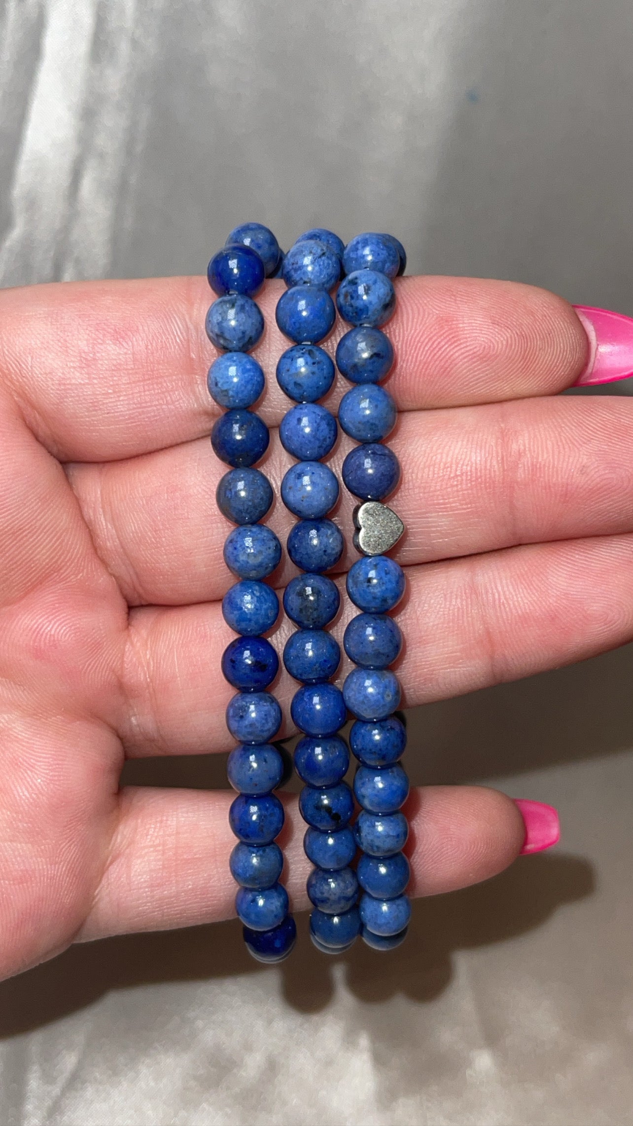 Dumortierite 6mm Bracelet